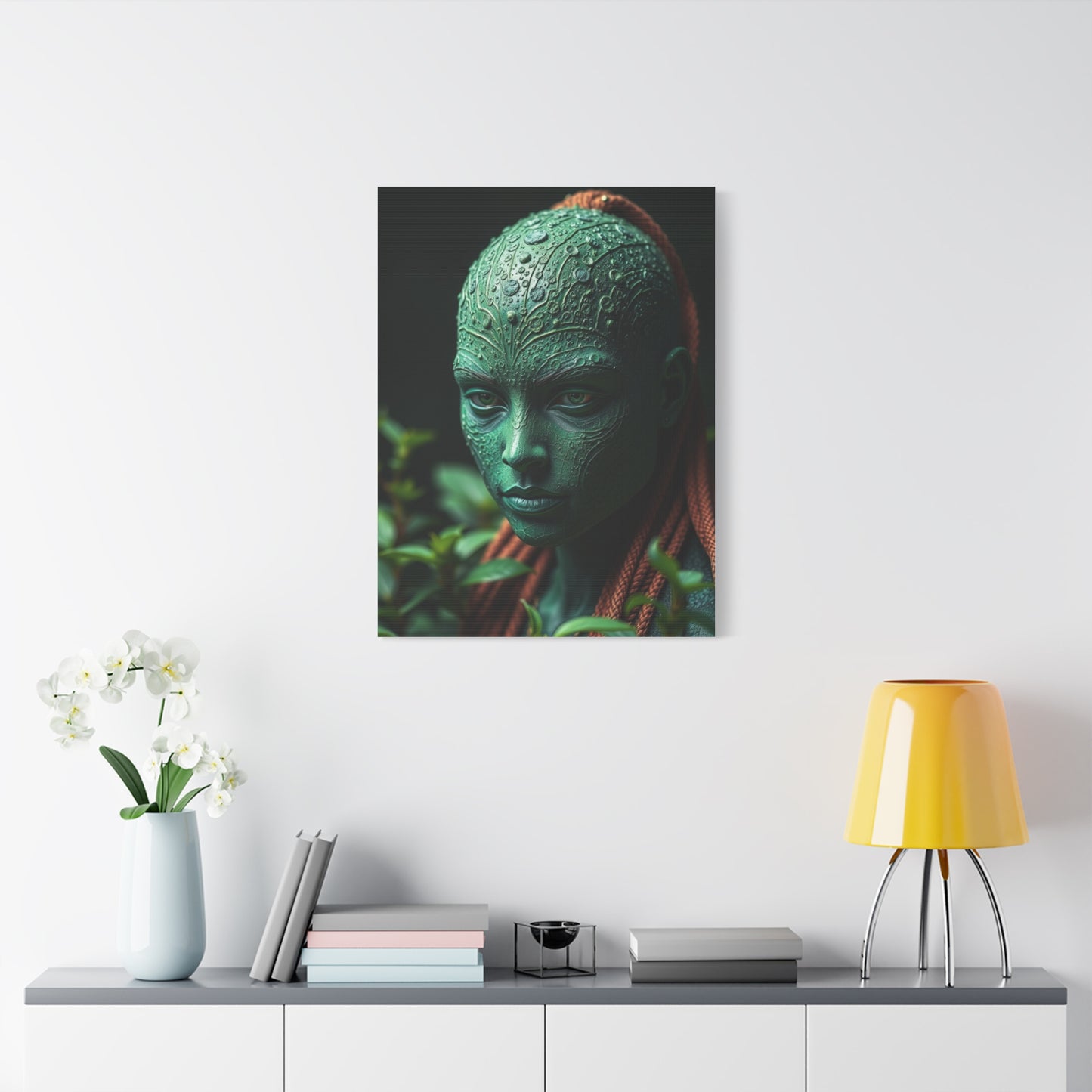 Verdant Serenity Canvas Wall Art & Canvas Print