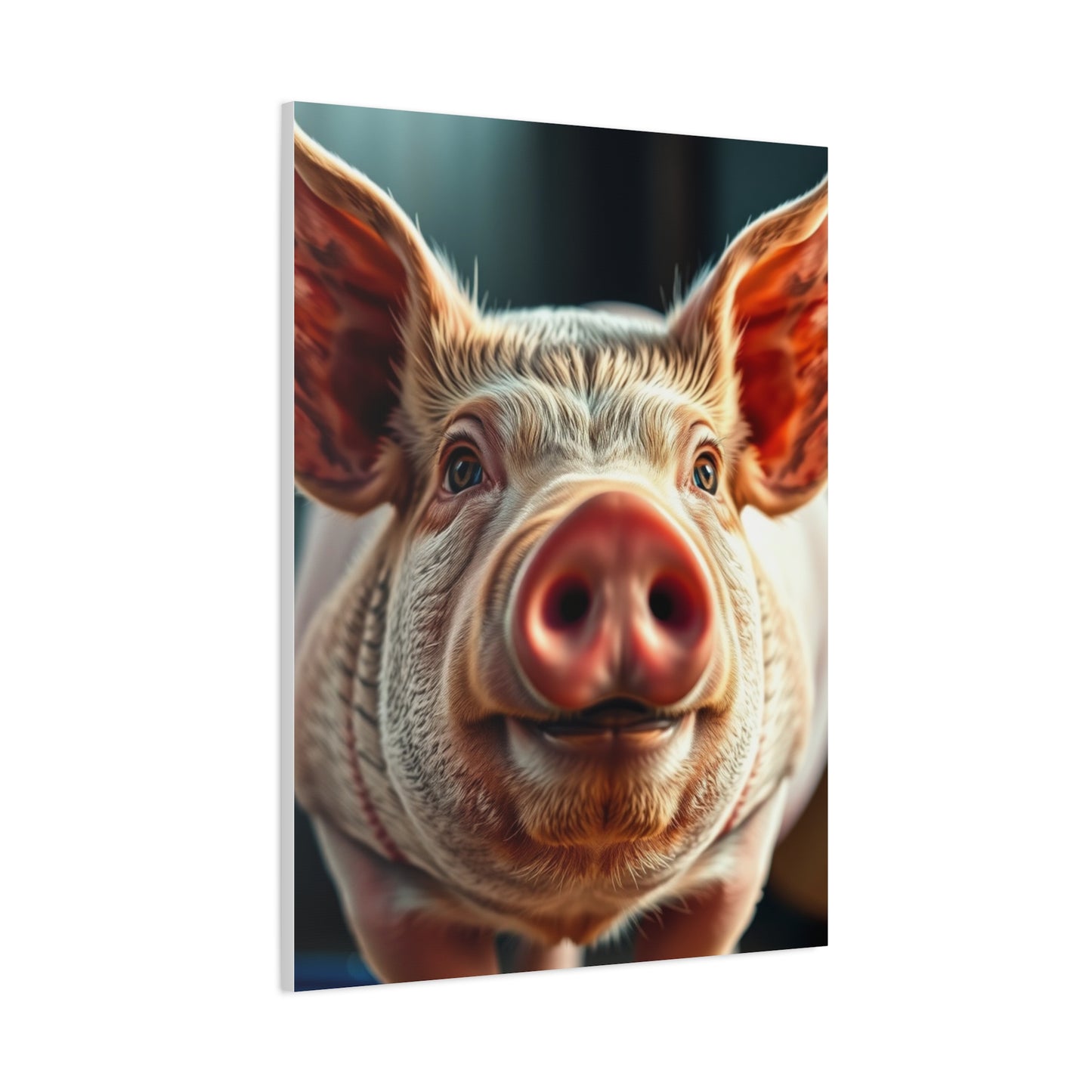 Pig Art Supreme Canvas Wall Art & Canvas Print
