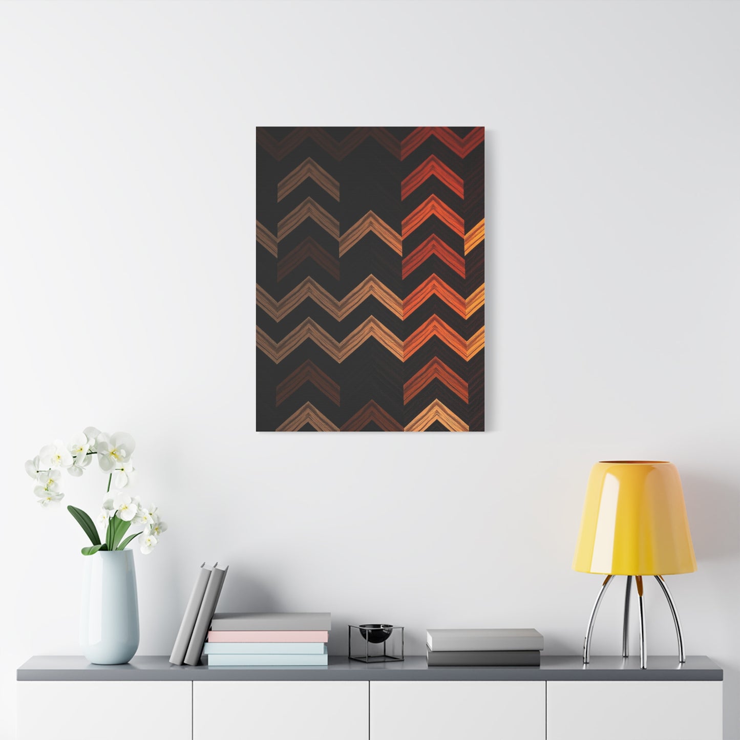 Supreme Chevron Pattern Art Wall Art & Canvas Print
