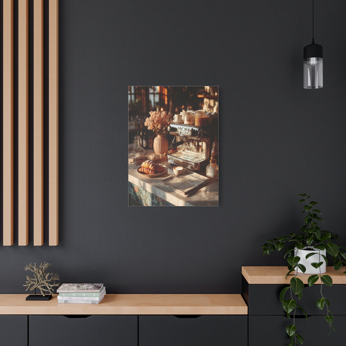 Italian Espresso Bar Morning Ritual Wall Art & Canvas Print