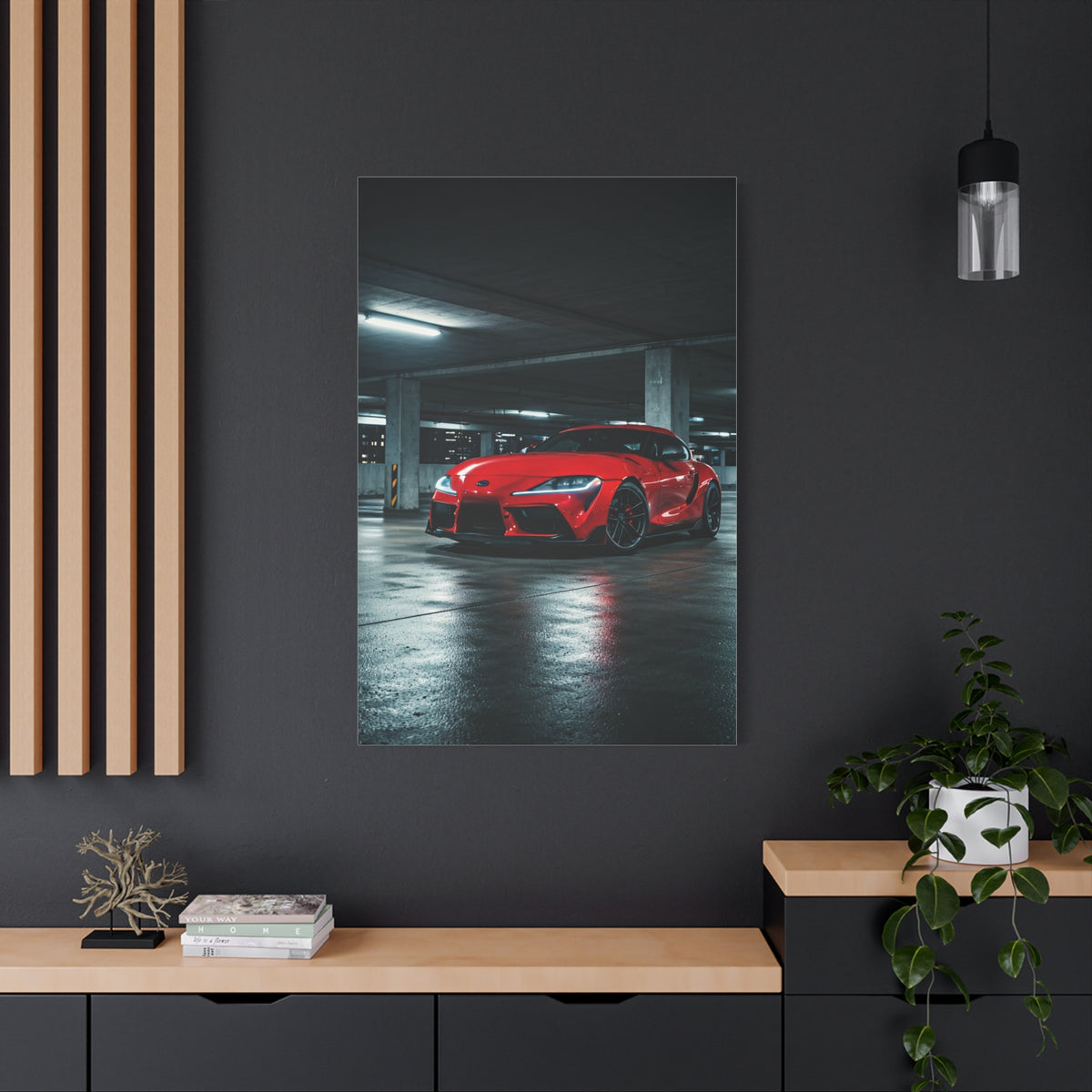 Toyota Supra Mk5 Underground Urban Scene Wall Art & Canvas Prints