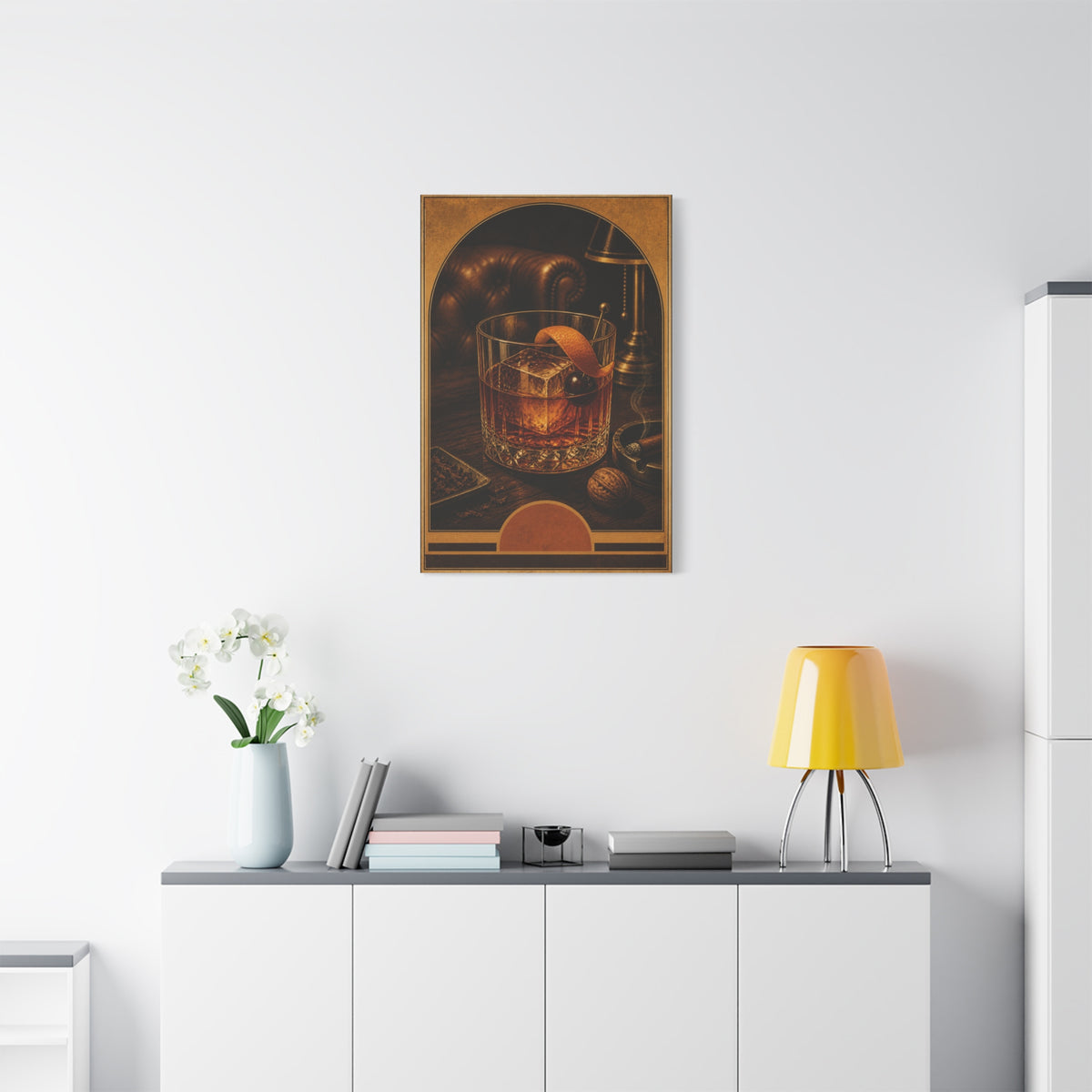 Old Fashioned Gentleman’s Club Poster Wall Art & Canvas Print