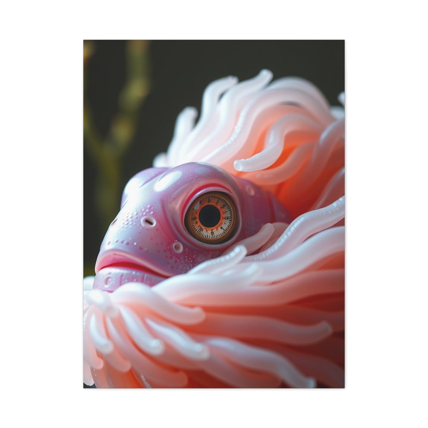 Tranquil Aquamarine Vista Wall Art & Canvas Print