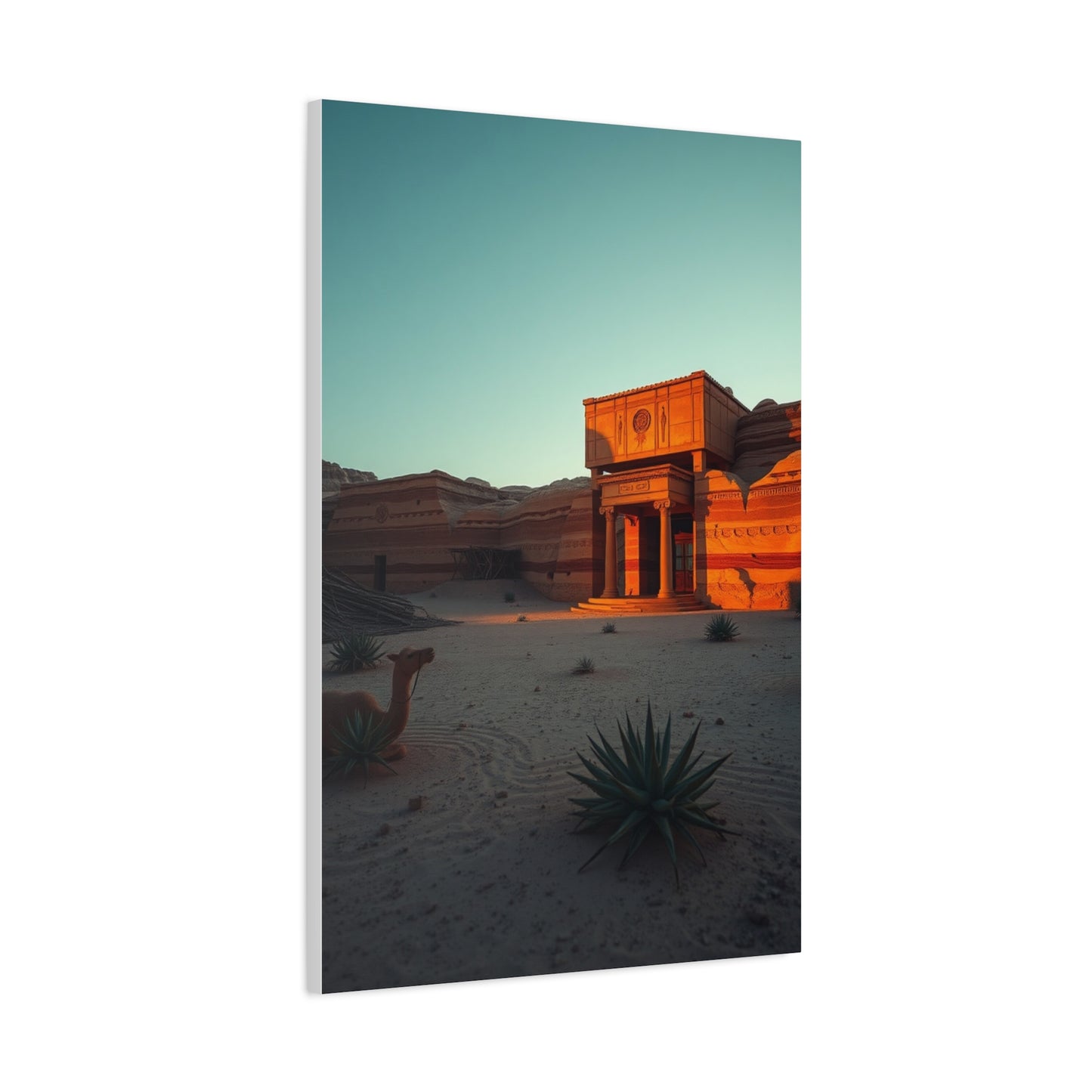 Dune Symphony Canvas Wall Art & Canvas Print