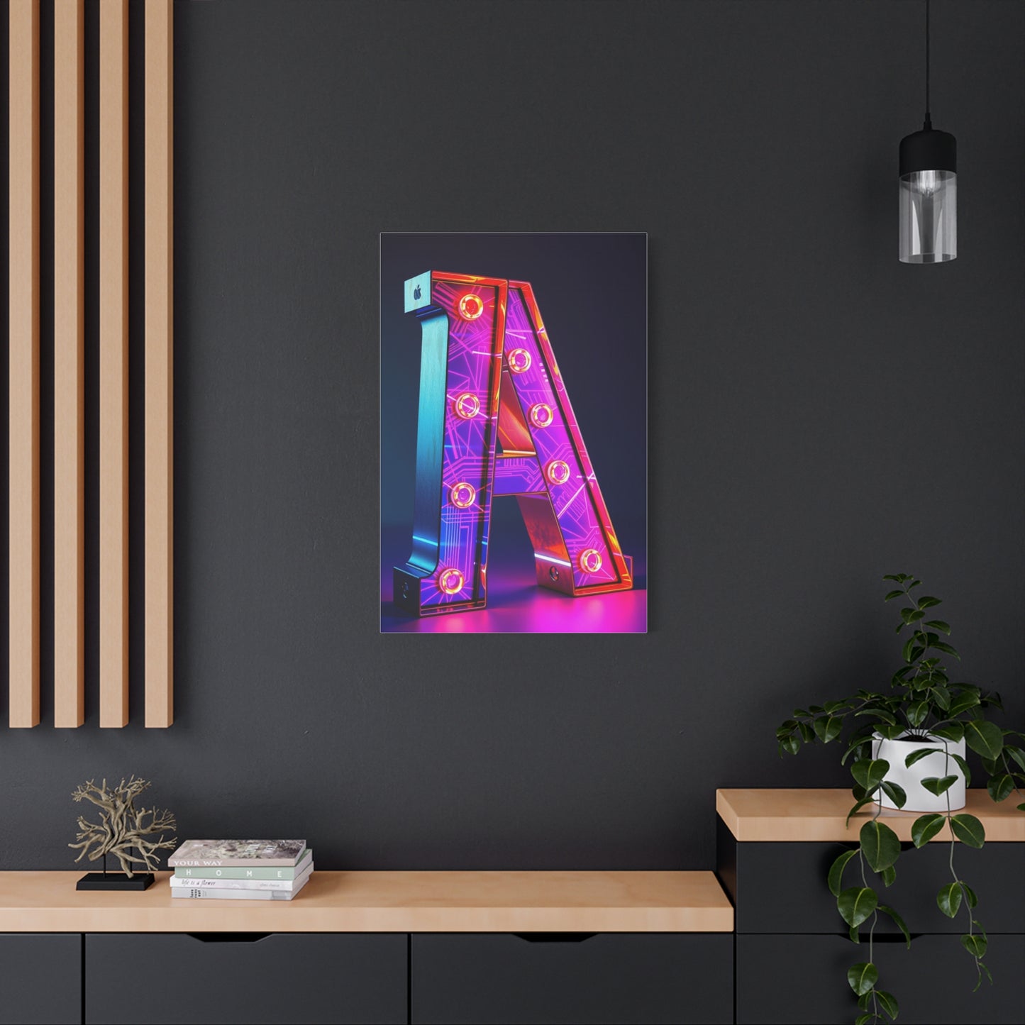 Alphabet & Letter Art Artisan Canvas Wall Art & Canvas Print