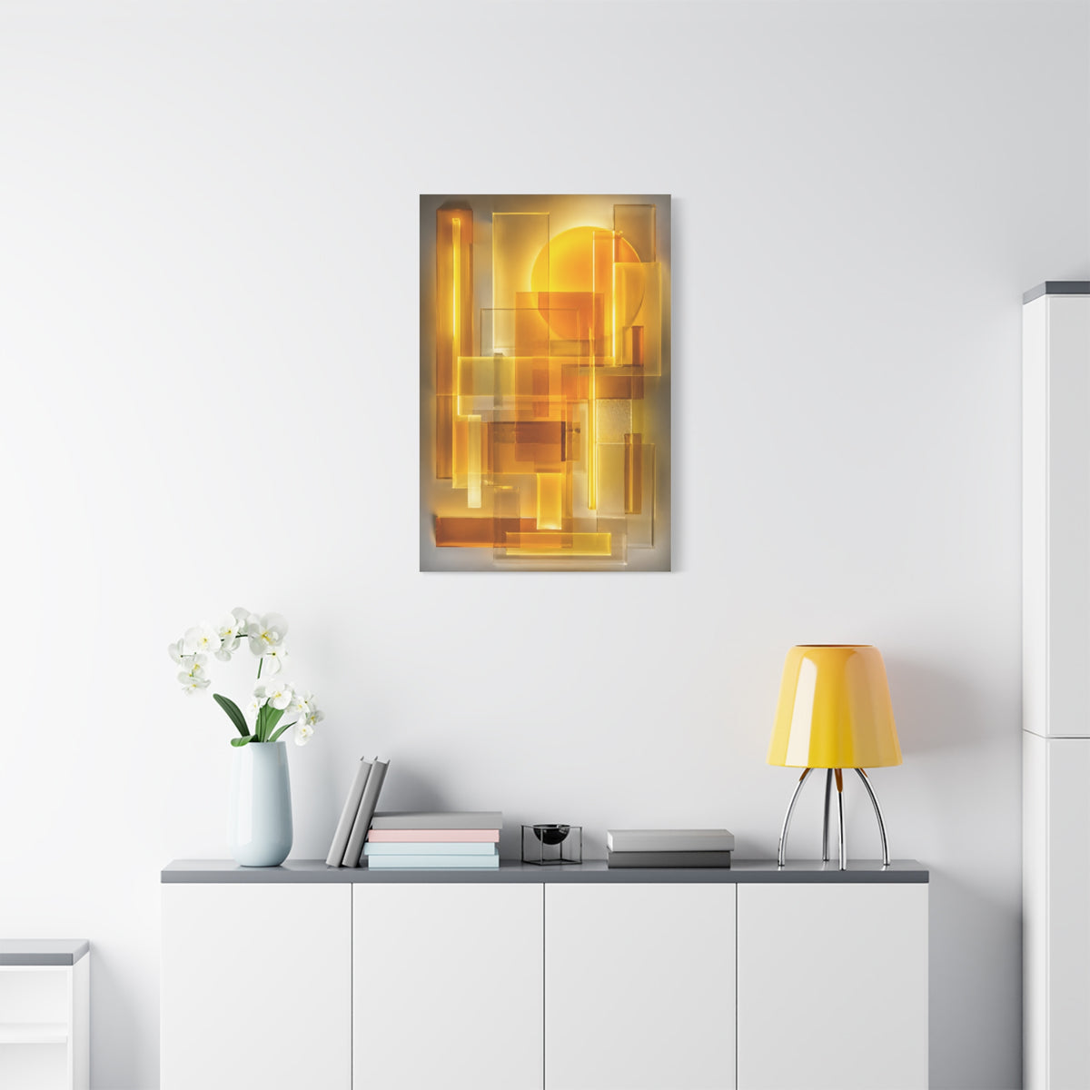 Acrylic Glass Luminous Panel Abstract Wall Art & Canvas Print
