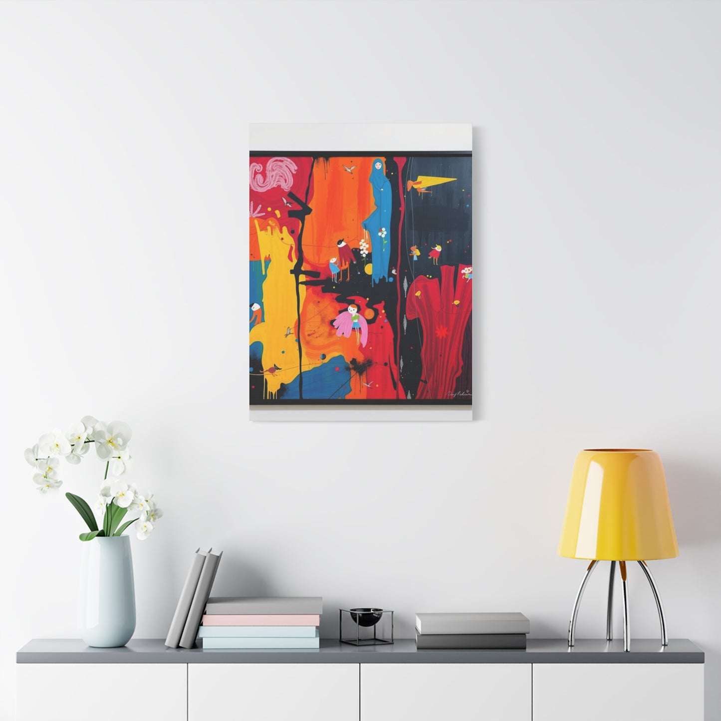 Jared Hankins Abstract Art Supreme Canvas Wall Art & Canvas Print