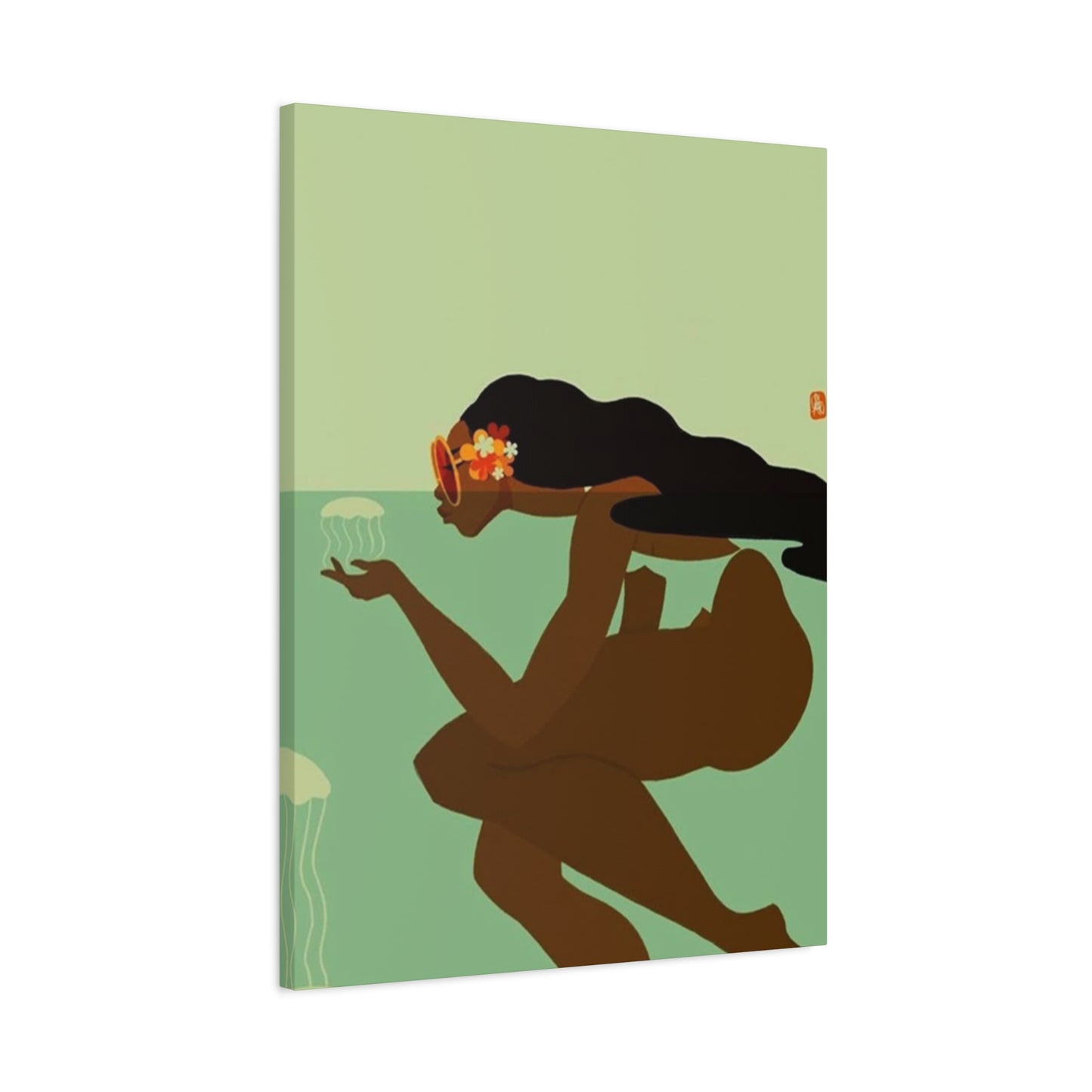 Naked Women In Ocean Wall Art & Canvas Prints