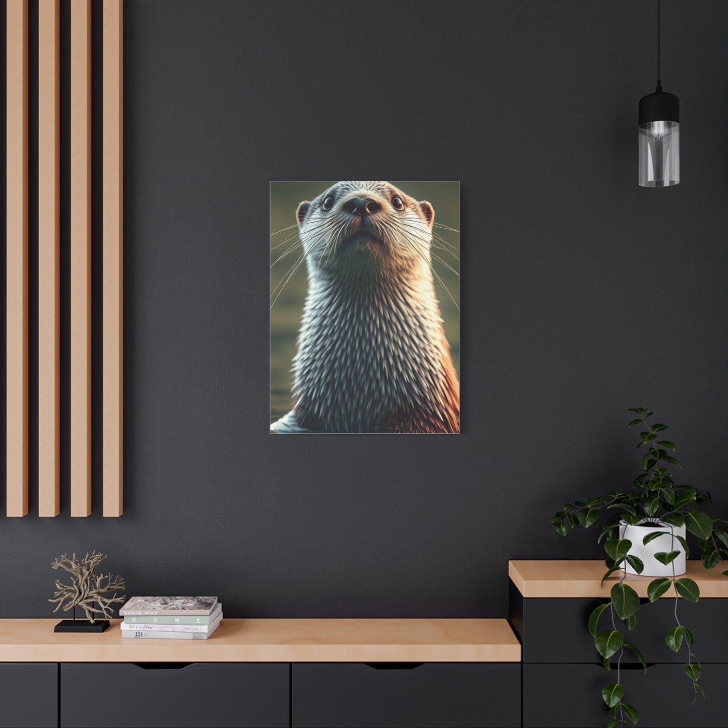 Otter Art Refined Canvas Wall Art & Canvas Print
