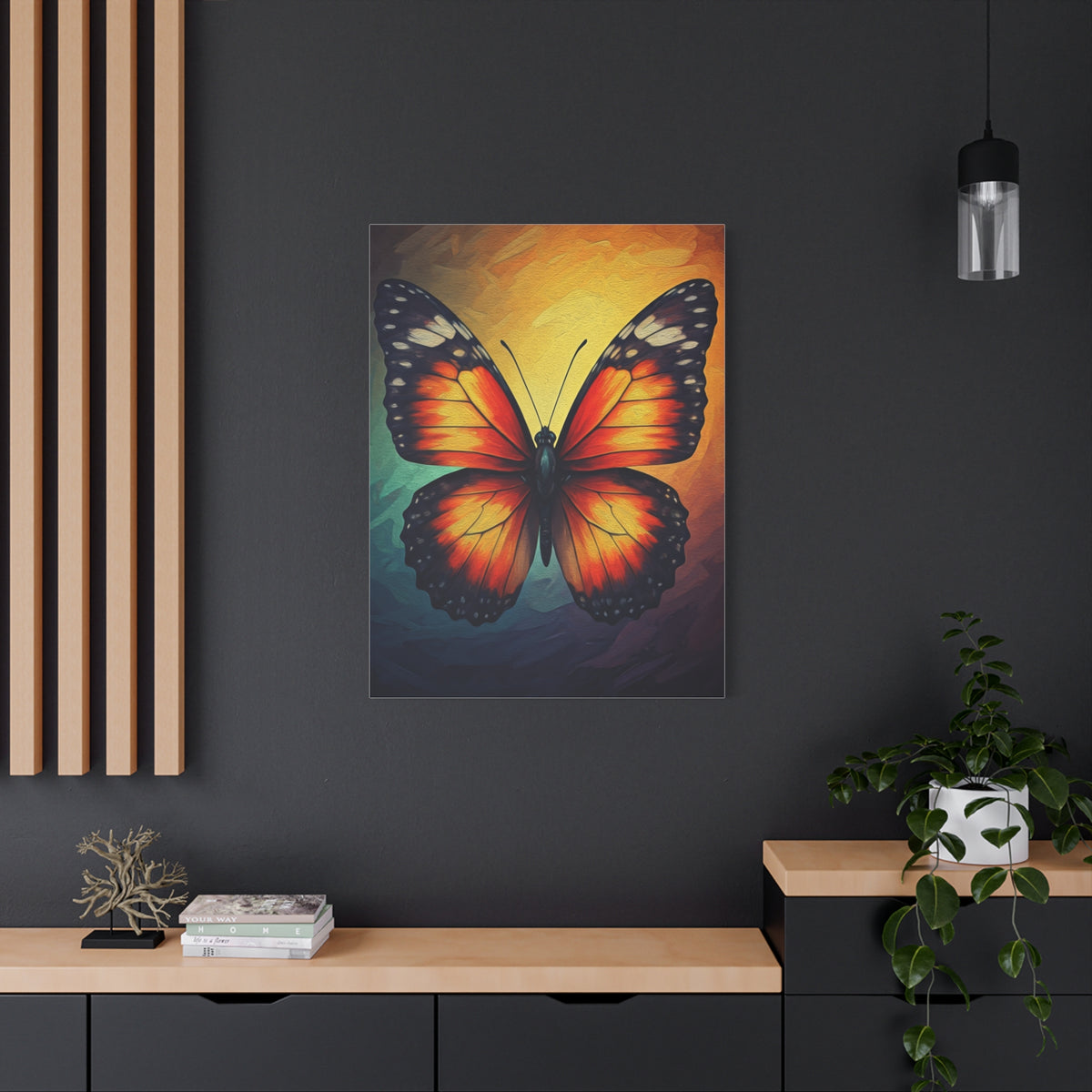Warm Glow Monarch Butterfly Wall Art & Canvas Prints