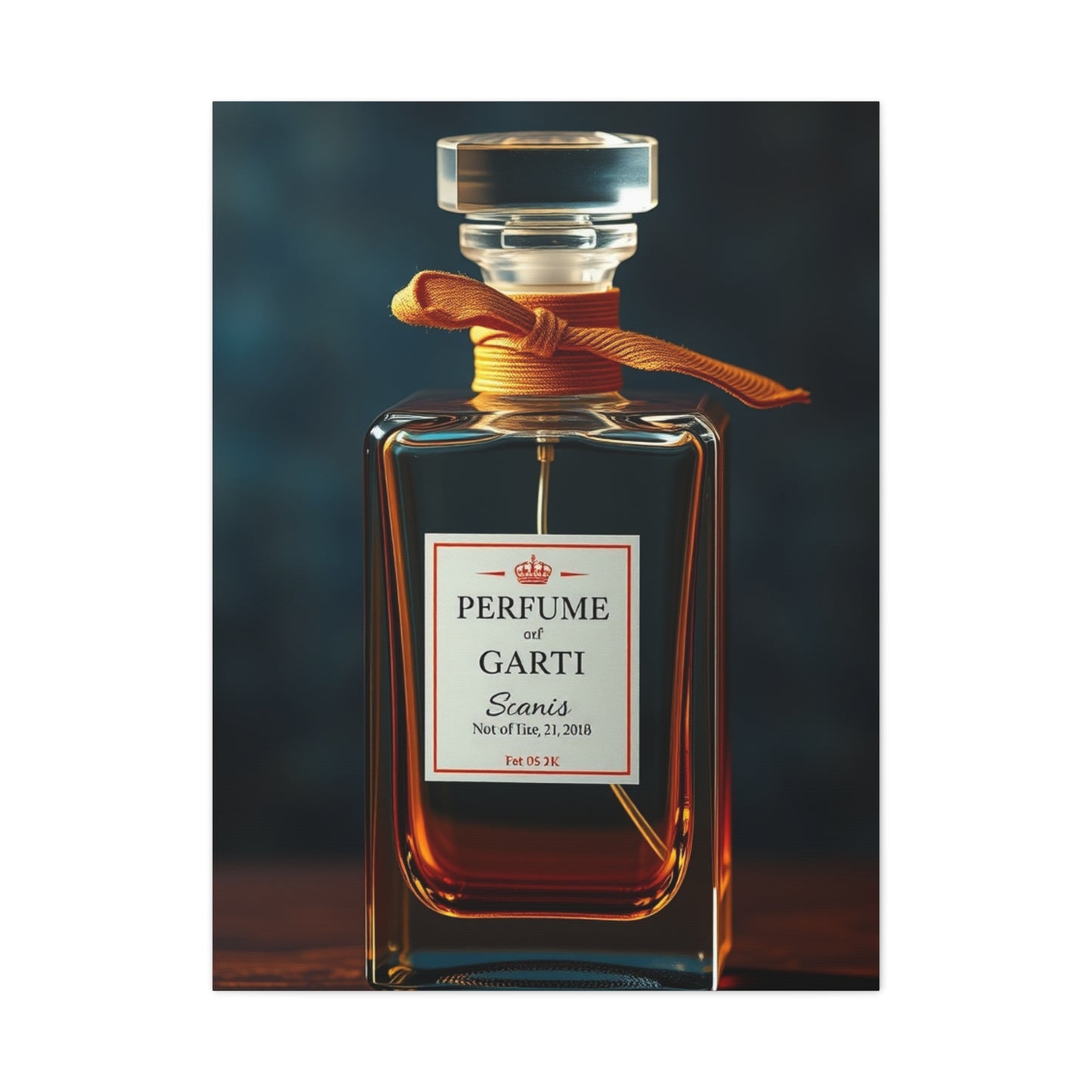 Perfume Bottle Art Luxury Canvas Wall Art & Canvas Print
