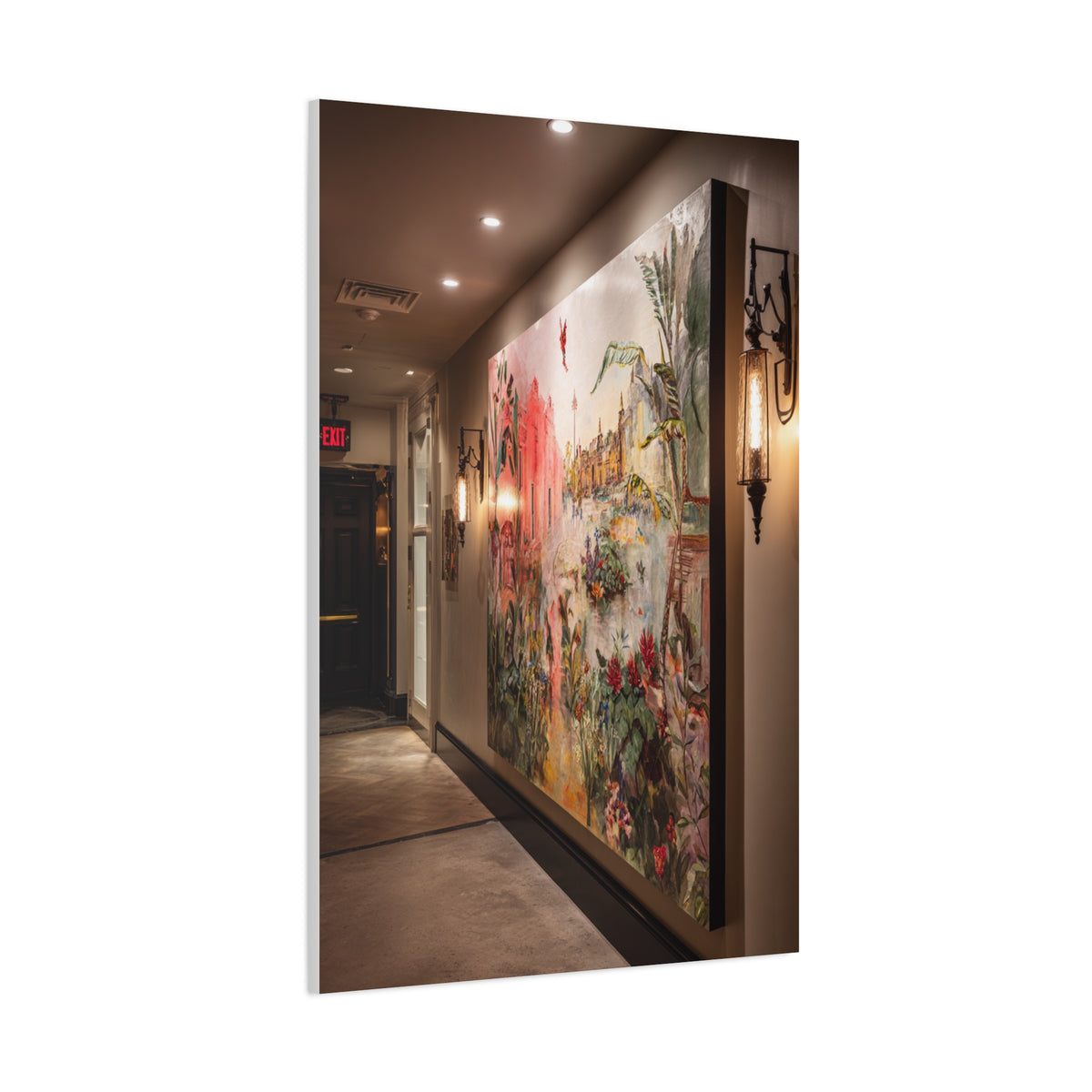 Whimsical Fantasy Garden Artwork Wall Art & Canvas Print