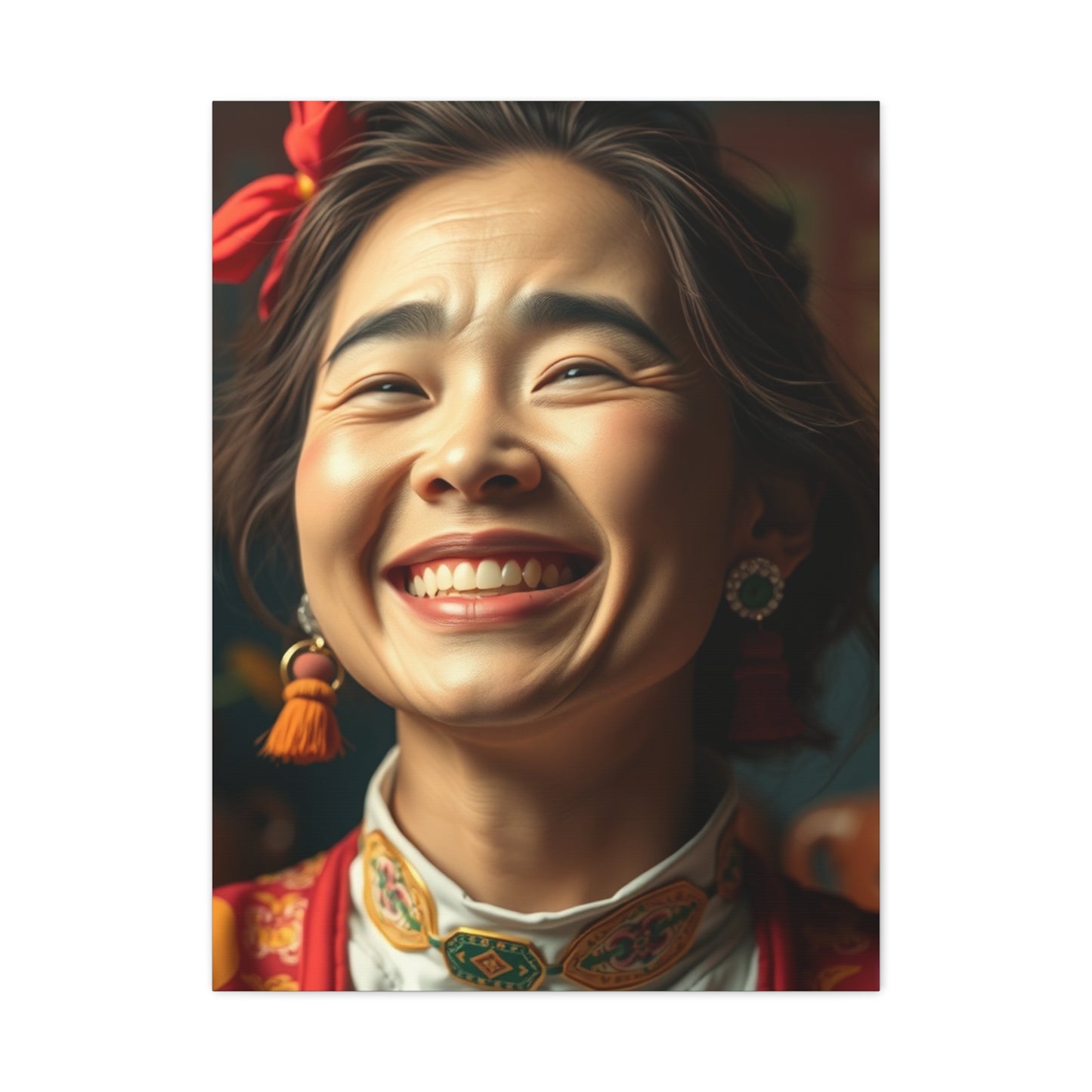 Happiness Art Supreme Canvas Wall Art & Canvas Print