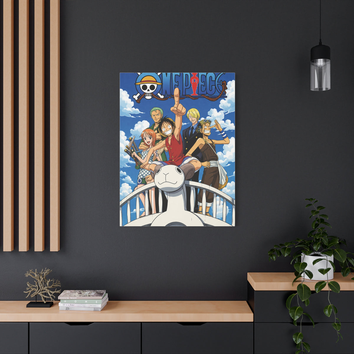 One Piece East Blue Going Merry Poster Wall Art & Canvas Print