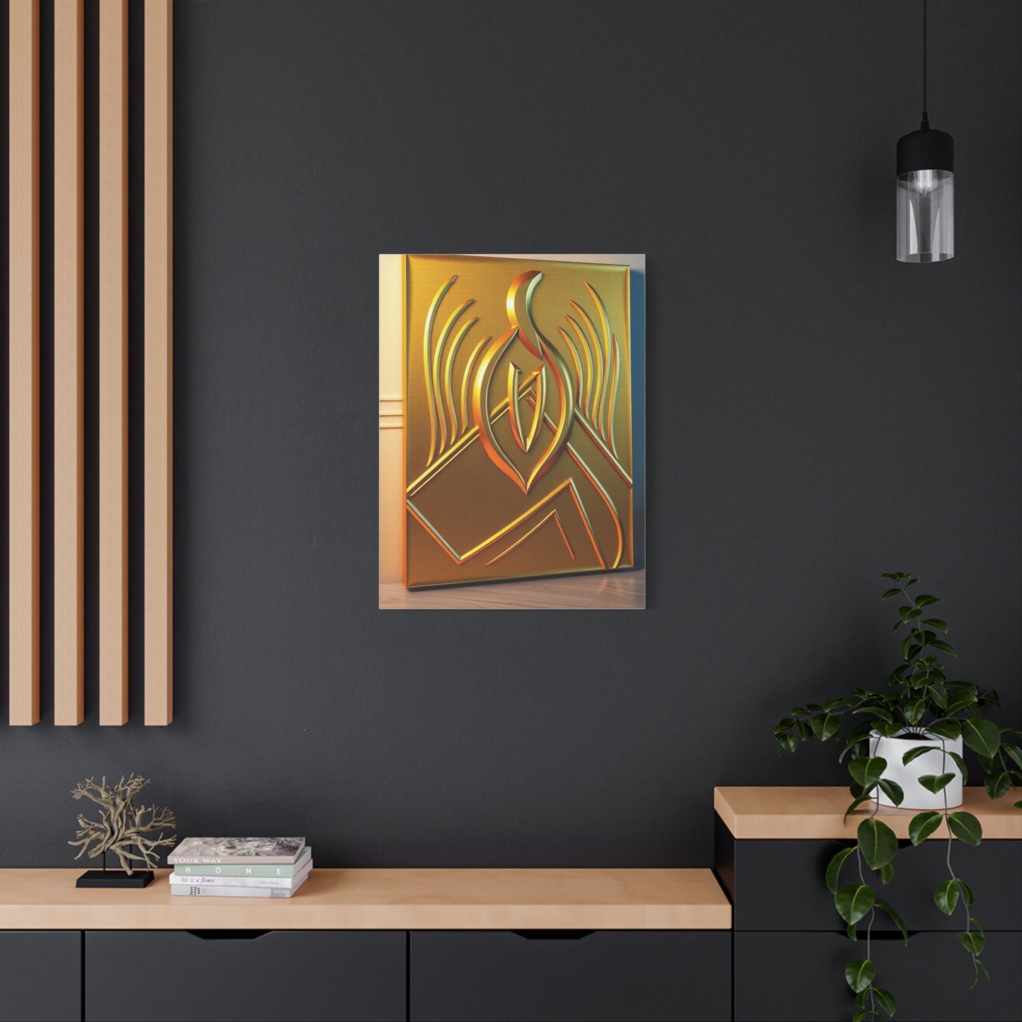 Supreme Gold & Silver Canvas Art Wall Art & Canvas Print