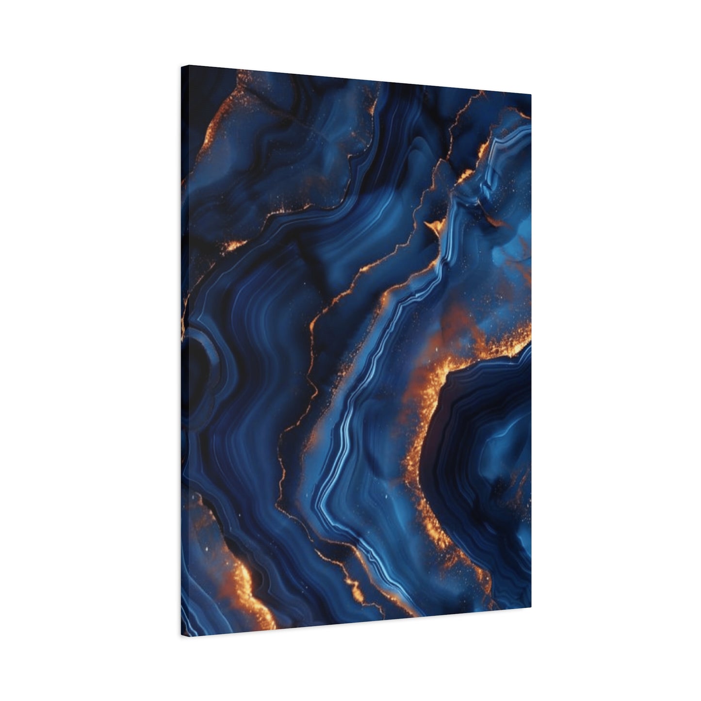 Navy Blue Abstract Wall Art & Canvas Prints