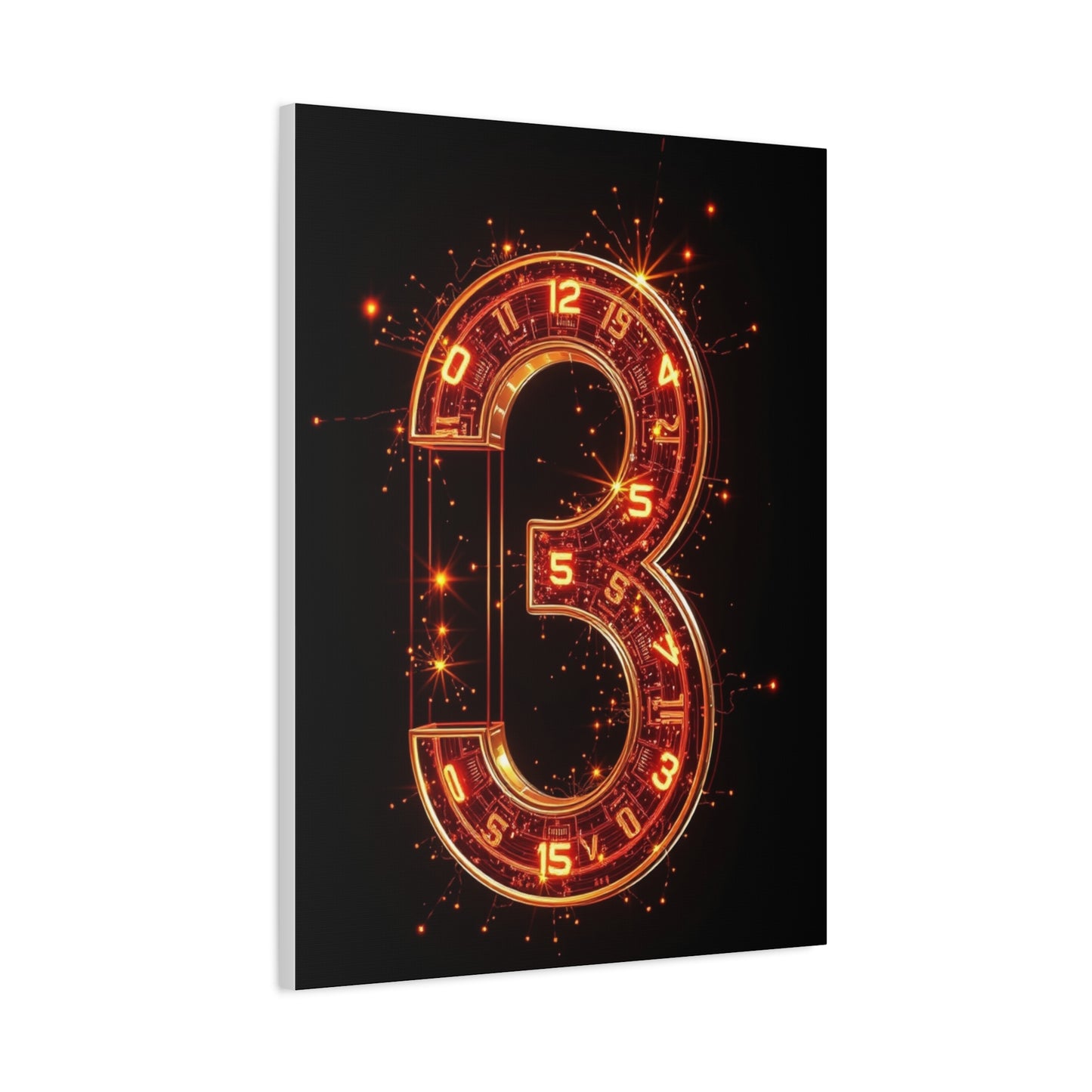 Masterpiece Numbers Art Vision Wall Art & Canvas Print