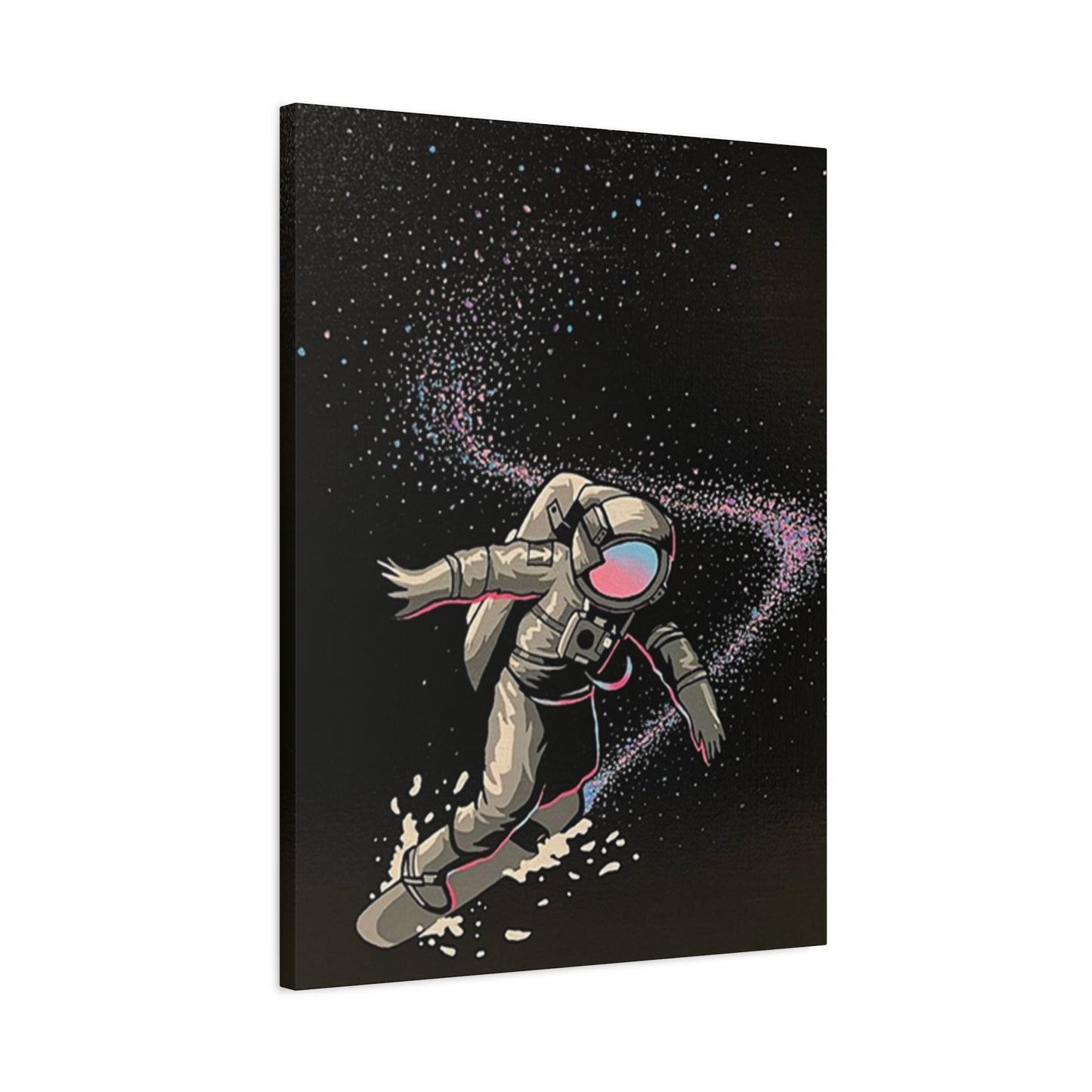 Astronaut Surfing In Space Wall Art & Canvas Prints