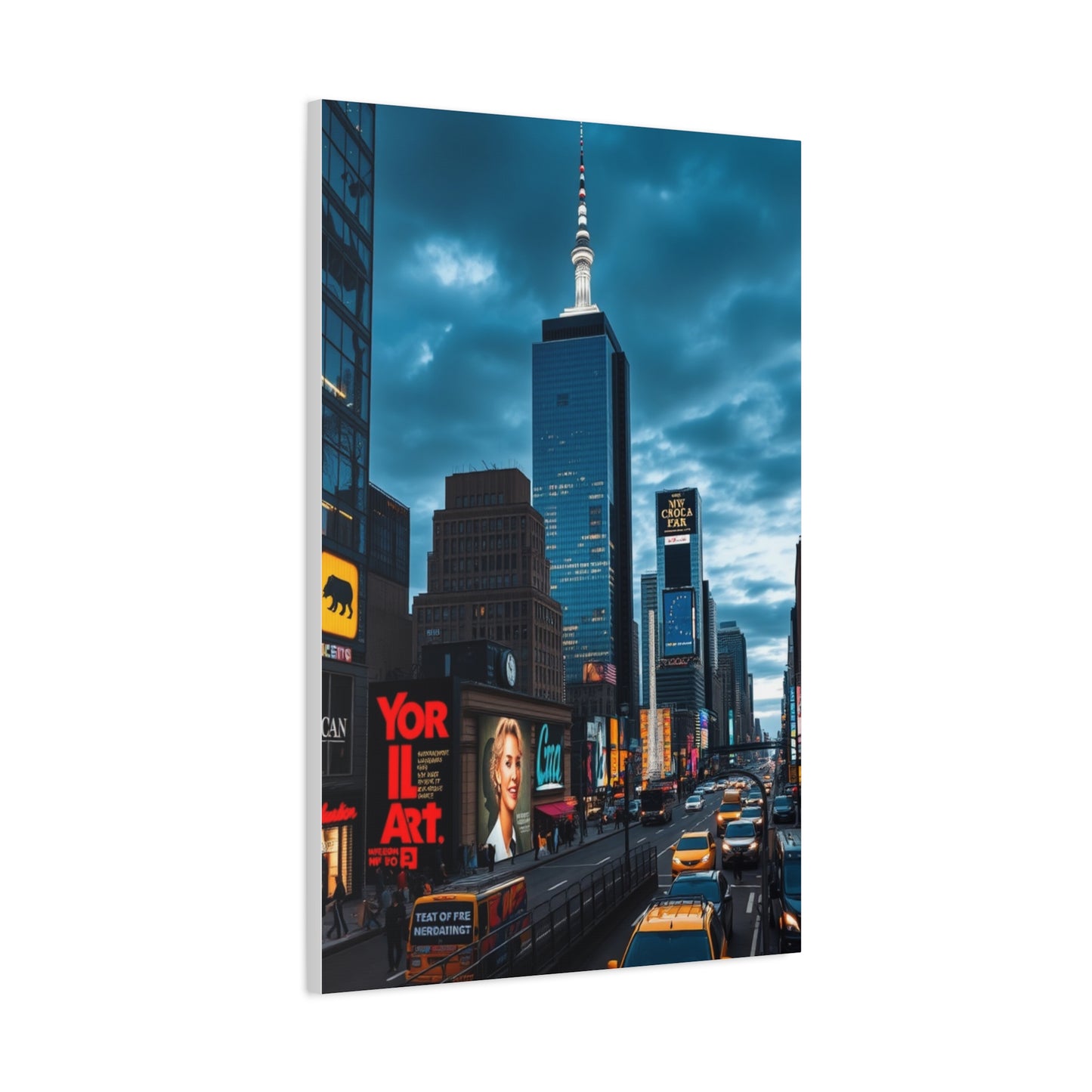 Manhattan Reverie Art Wall Art & Canvas Print