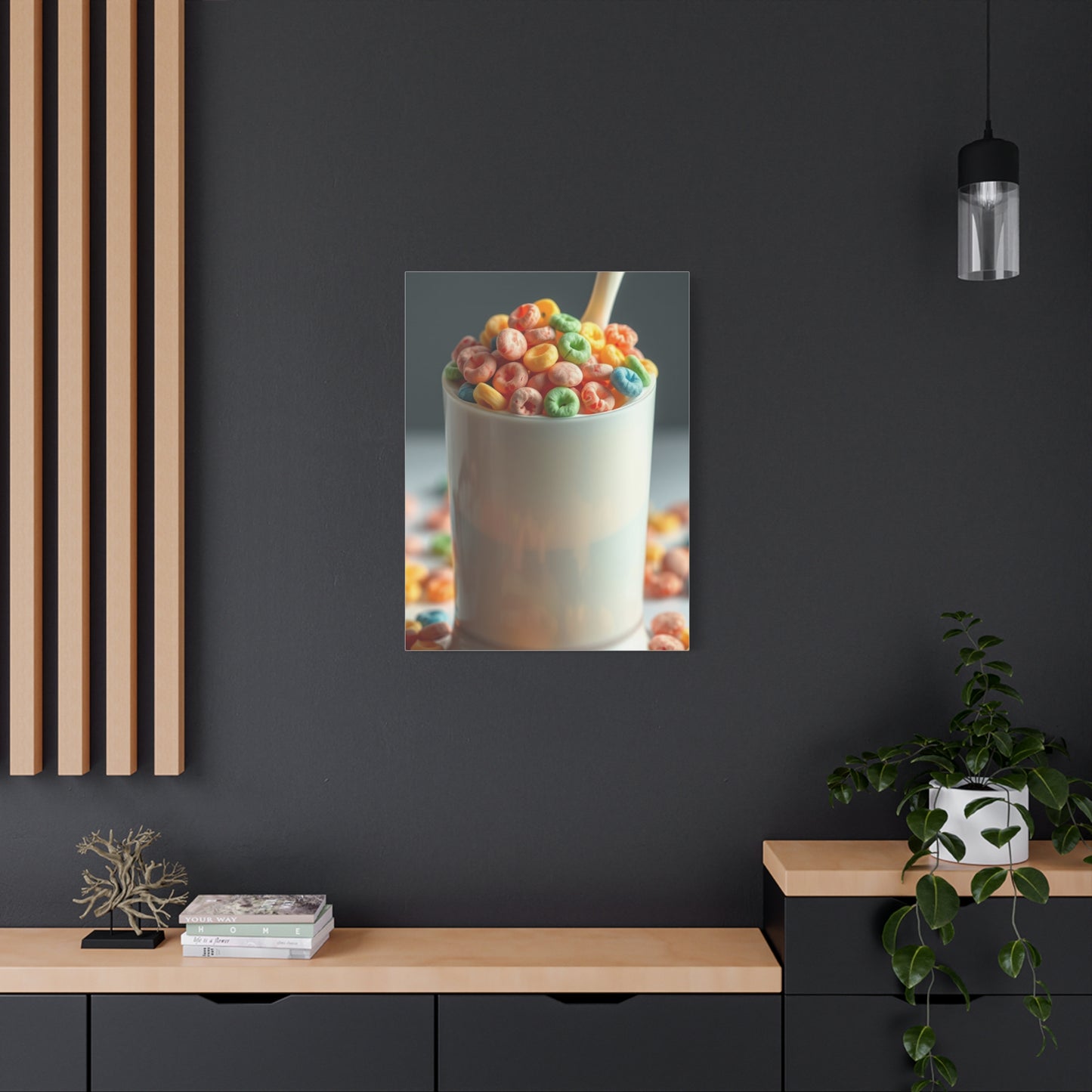 Chromatic Breakfast Bliss Art Wall Art & Canvas Print