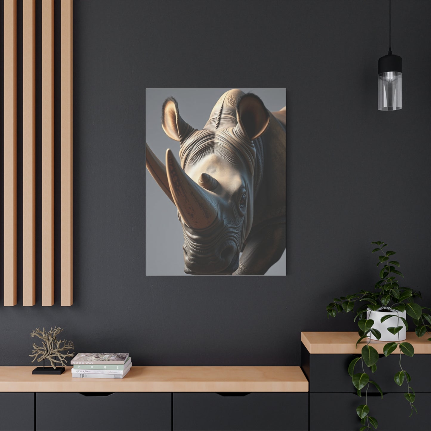 Supreme Rhinoceros Art Collection Wall Art & Canvas Print