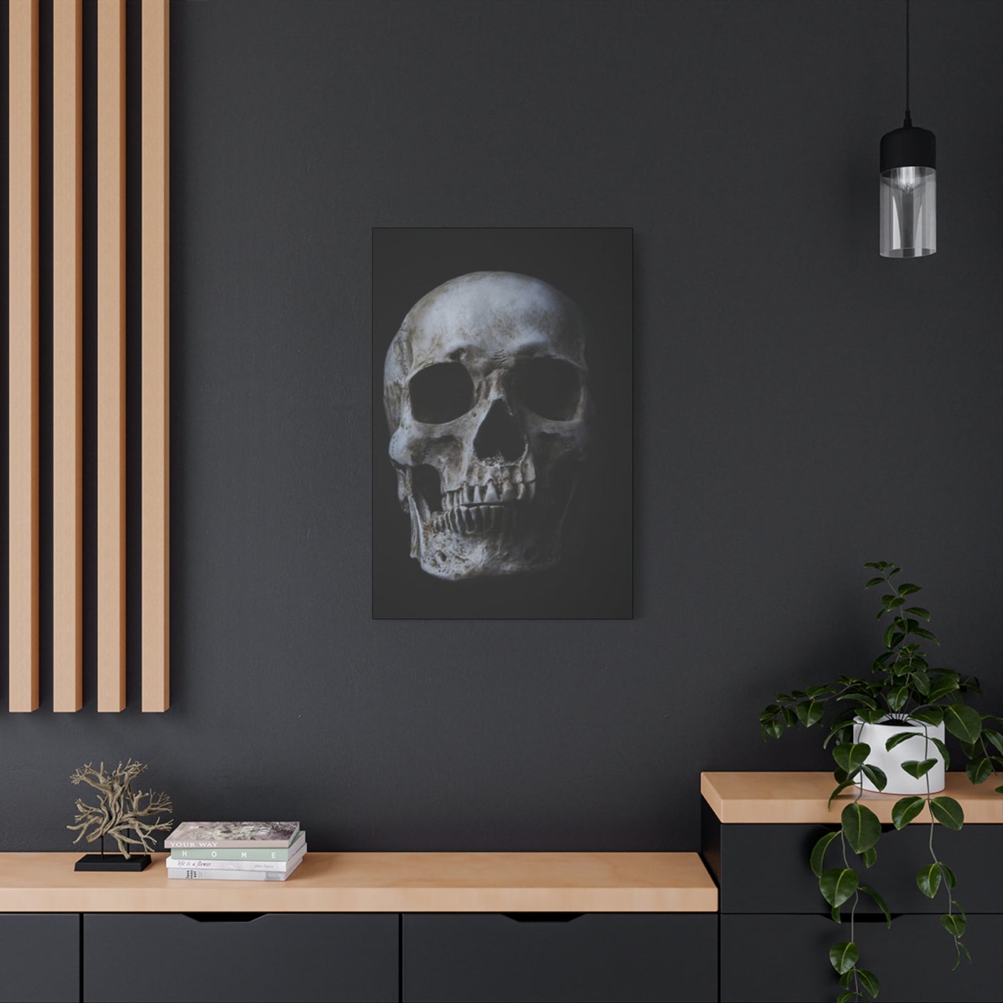 Scary Skull Poster Wall Art & Canvas Prints