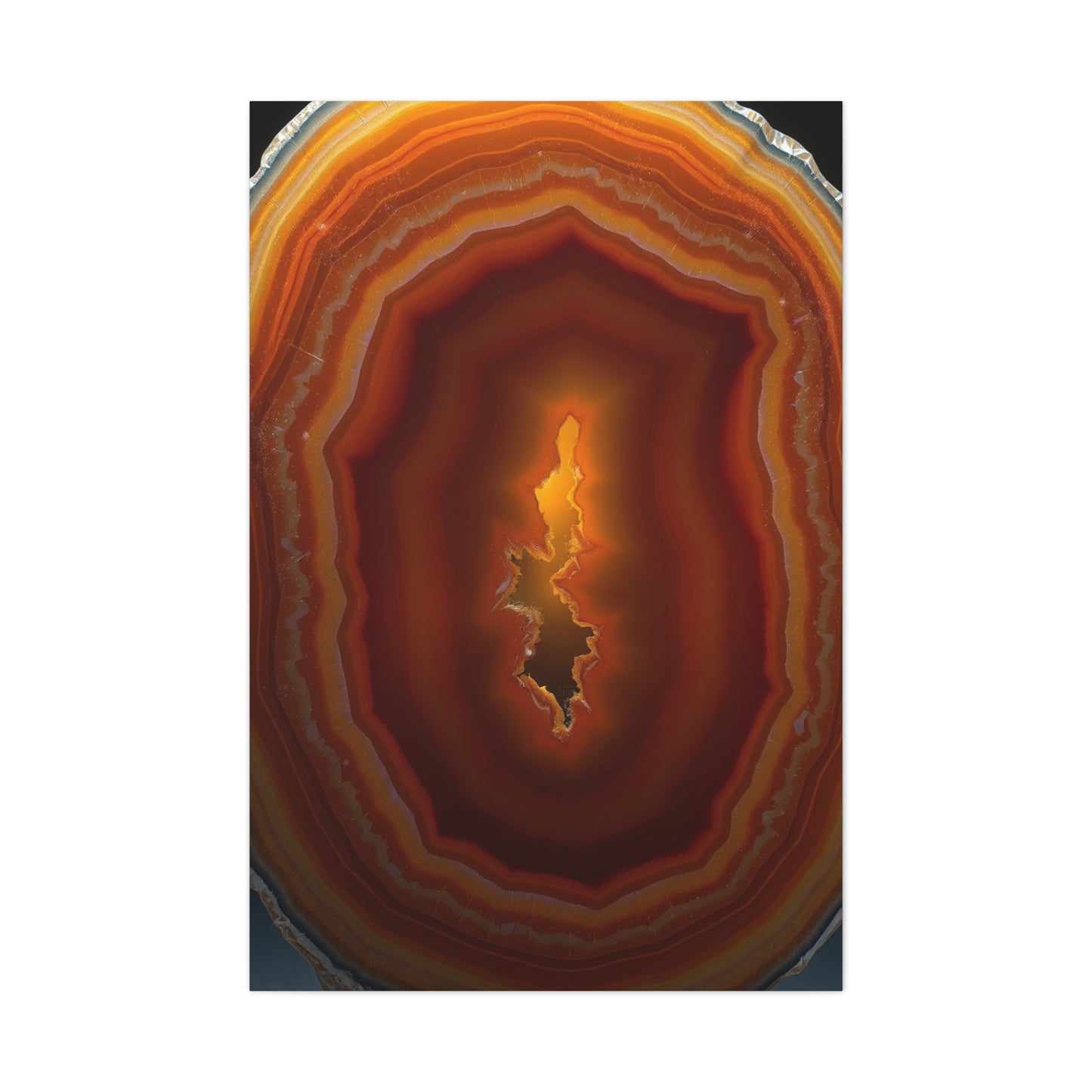 Agates, Geodes & Minerals Art Luxury Canvas Wall Art & Canvas Print