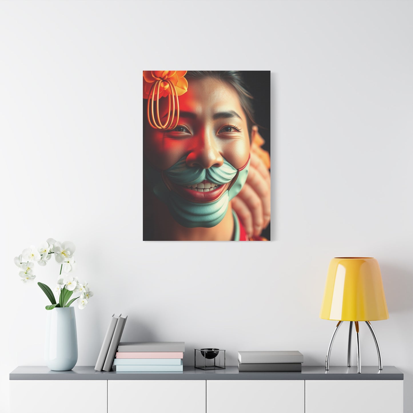 Supreme Happiness Art Wall Art & Canvas Print
