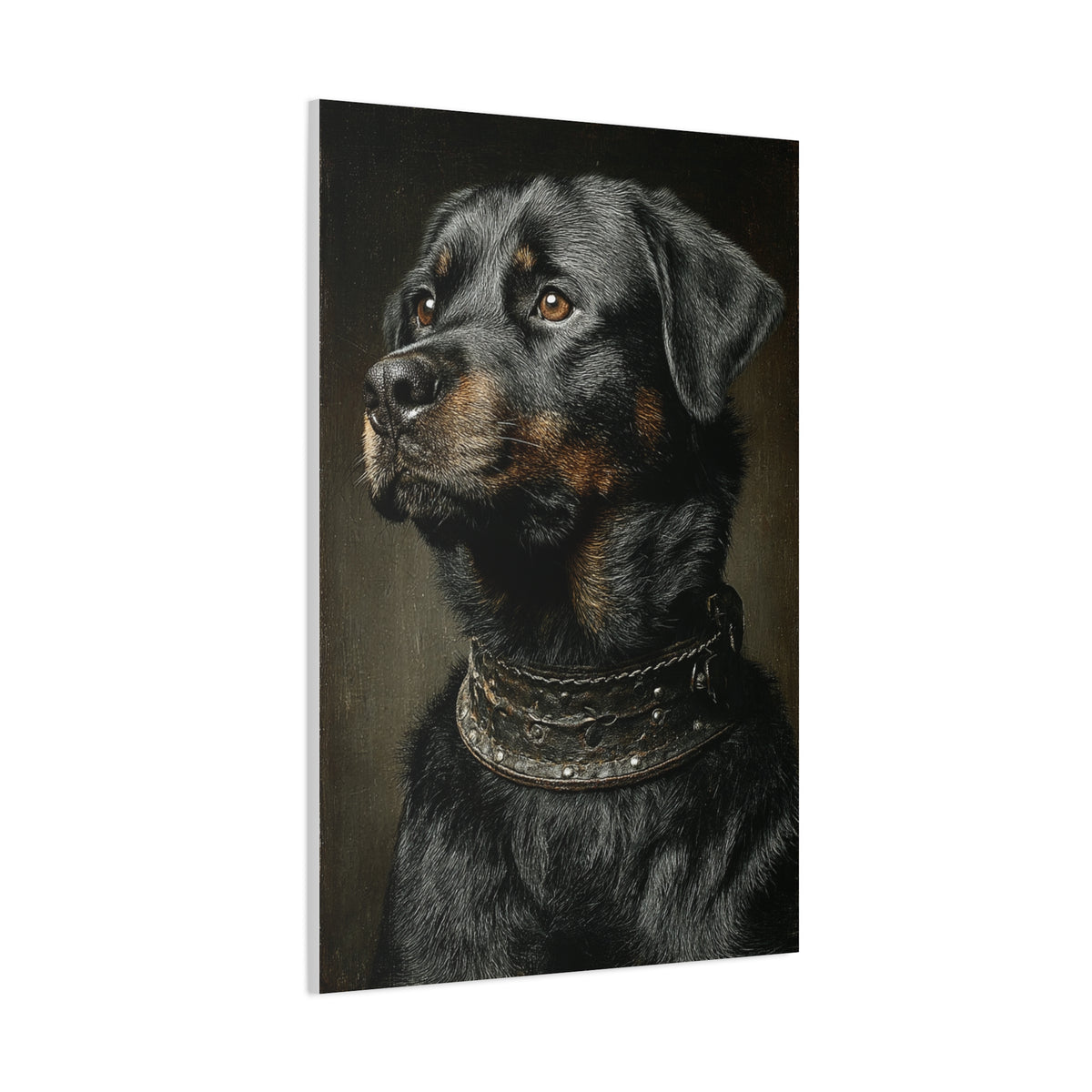 Rottweiler Classic Portrait Wall Art & Canvas Print