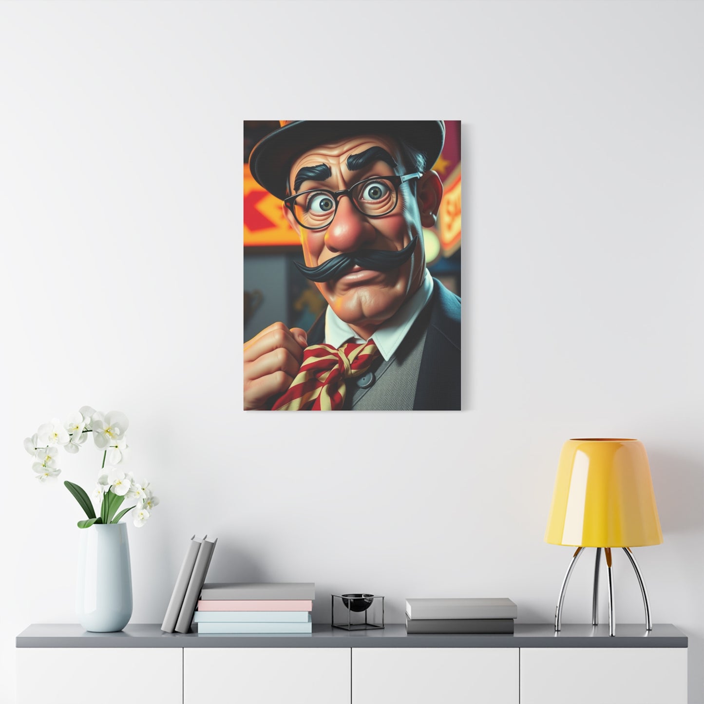 Elite Rich Uncle Pennybags Art Vision Wall Art & Canvas Print