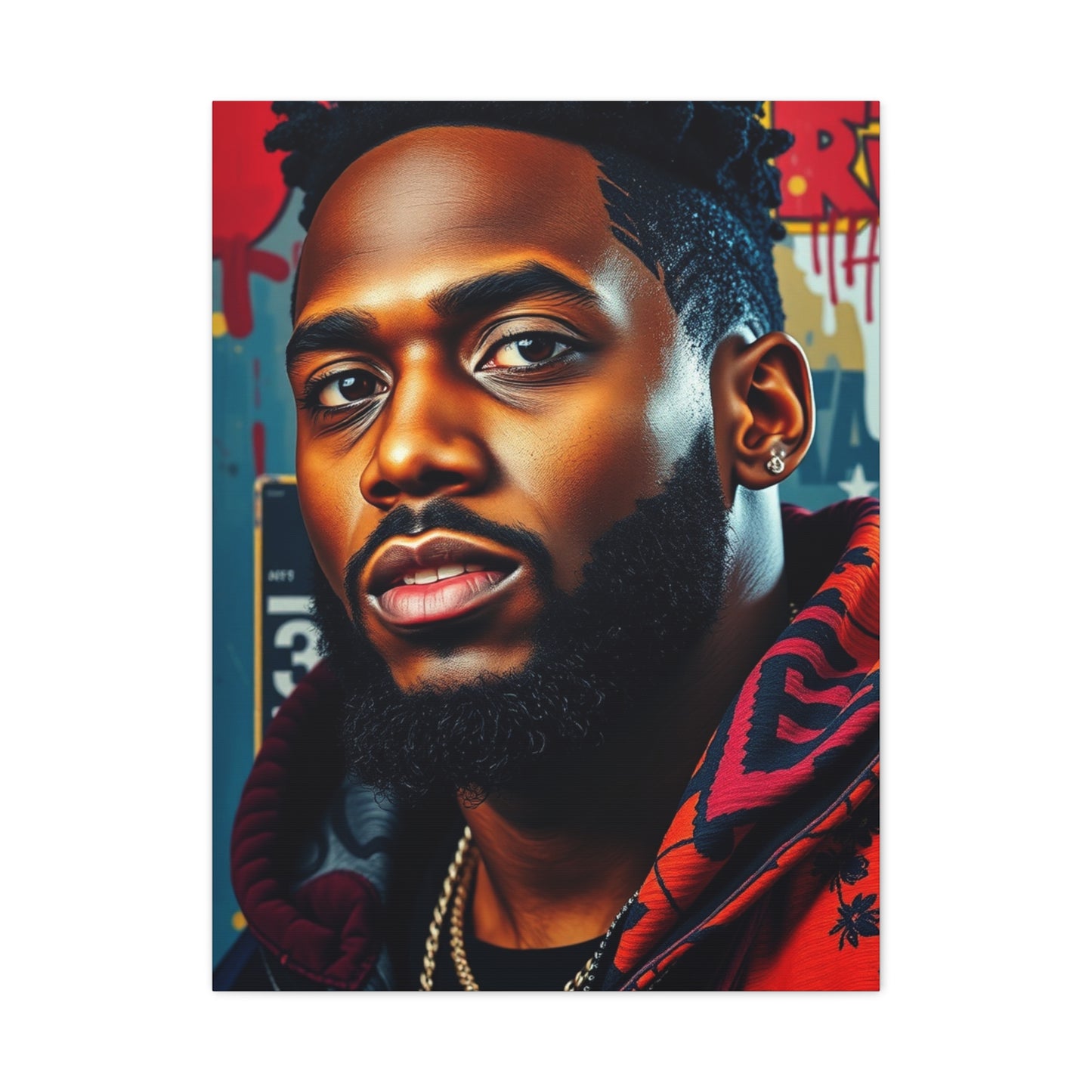 Supreme J. Cole Art Wall Art & Canvas Print