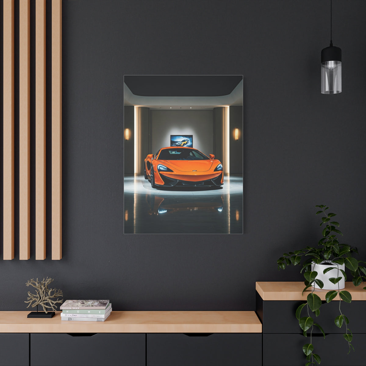 Dream Garage McLaren 570S Gallery Display Wall Art & Canvas Prints