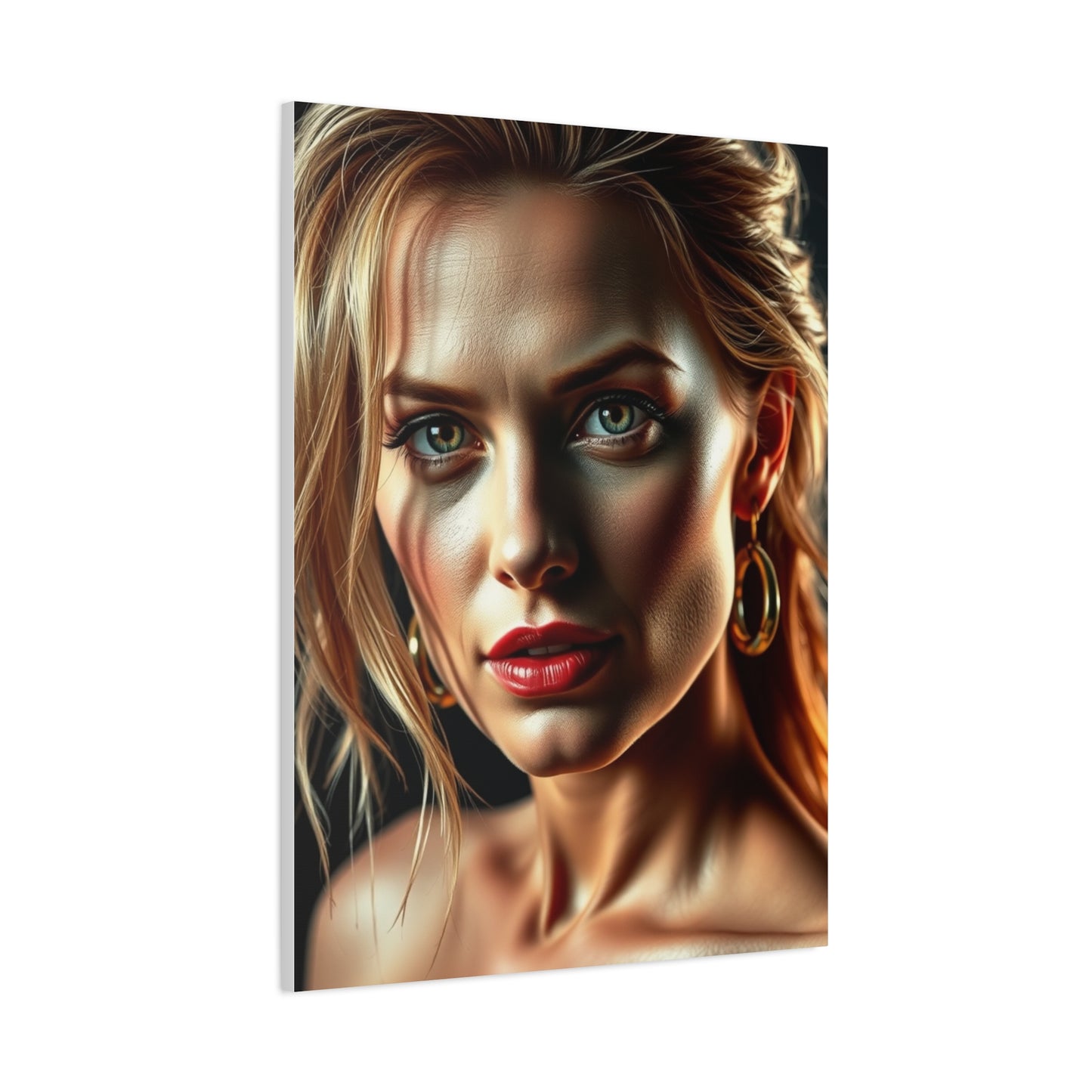Glamour Gaze Canvas Wall Art & Canvas Print