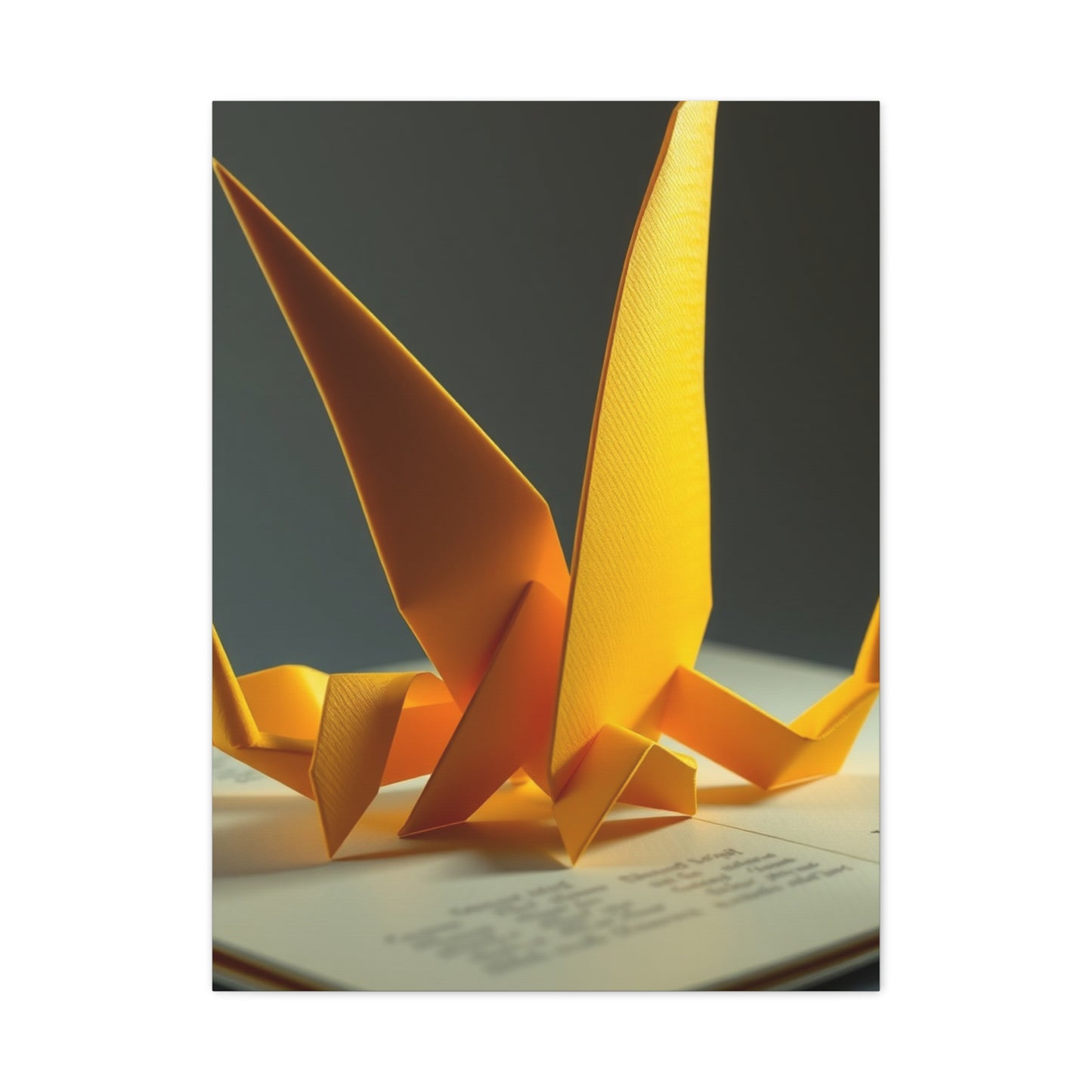 Origami Enchantment Canvas Wall Art & Canvas Print