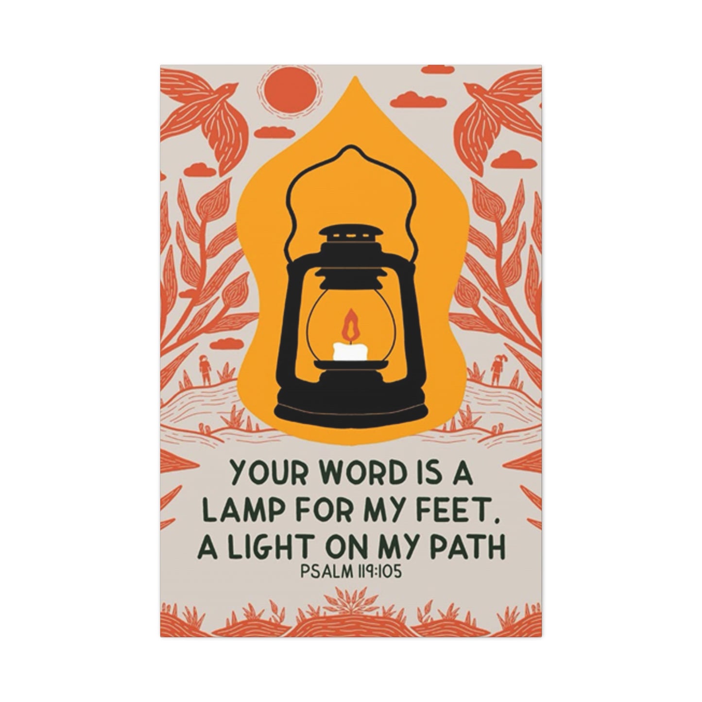 Candle Light Quote Poster Wall Art & Canvas Prints