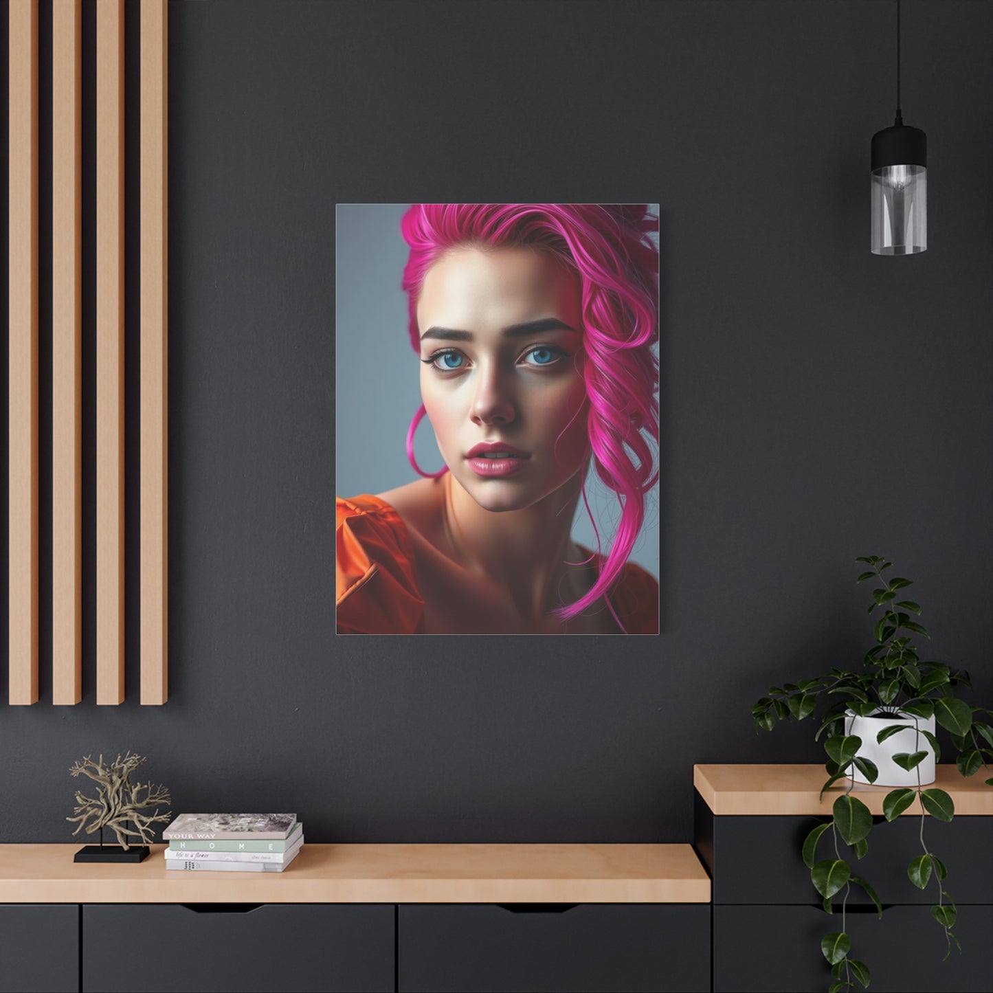 Magenta Art Supreme Canvas Wall Art & Canvas Print