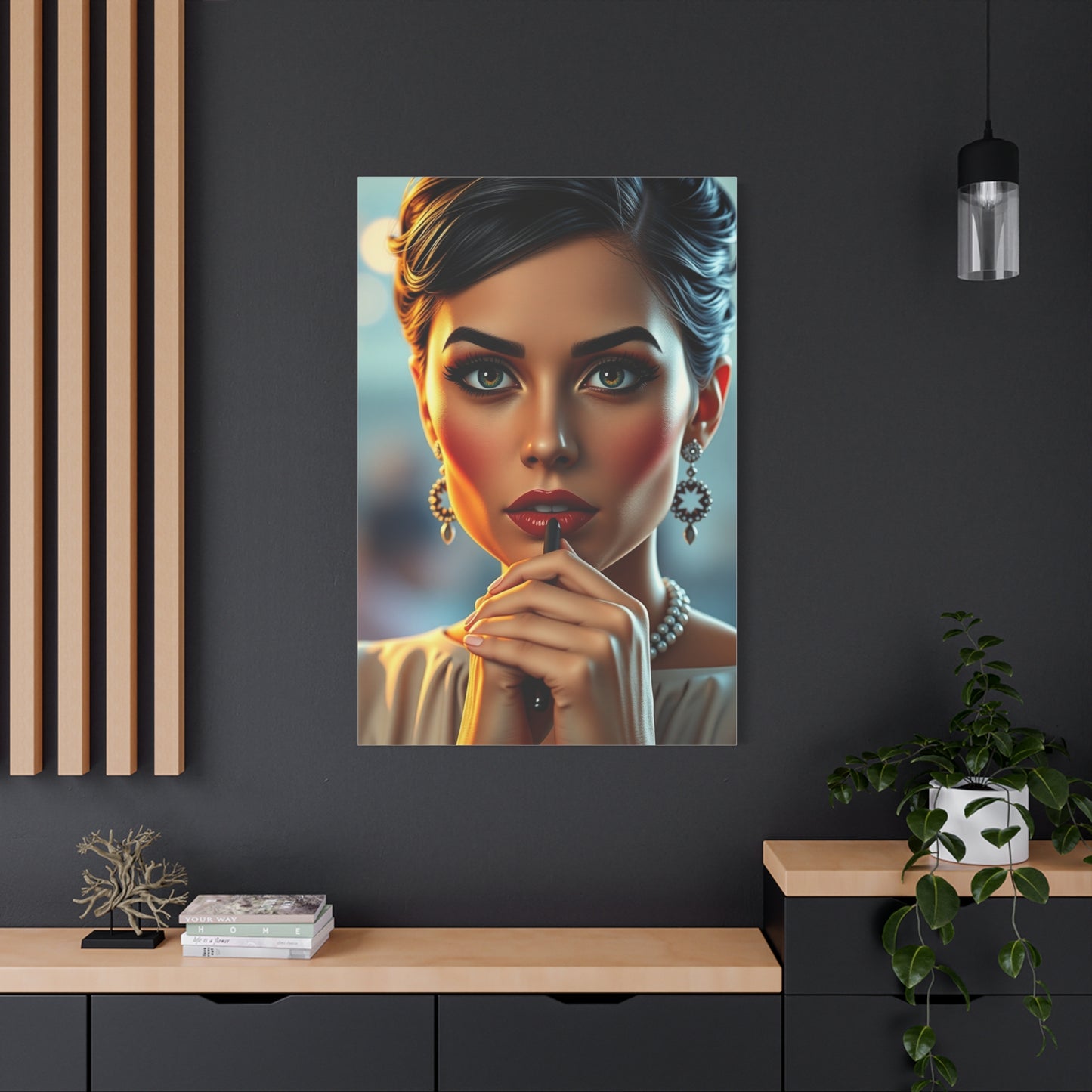 Breakfast At Tiffany’s Characters Art Supreme Canvas Wall Art & Canvas Print