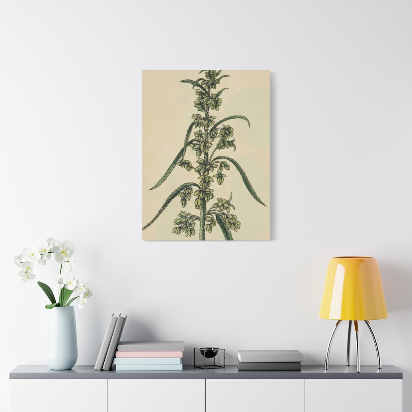 Plant Of Marijuana Wall Art & Canvas Prints