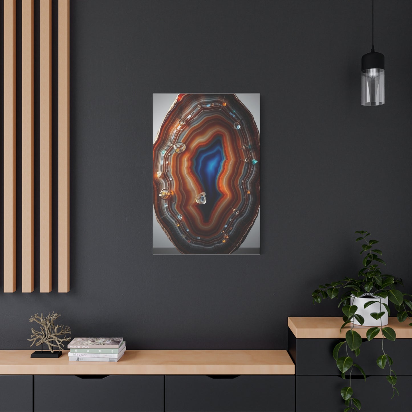 Agates, Geodes & Minerals Art Supreme Canvas Gallery Wall Art & Canvas Print