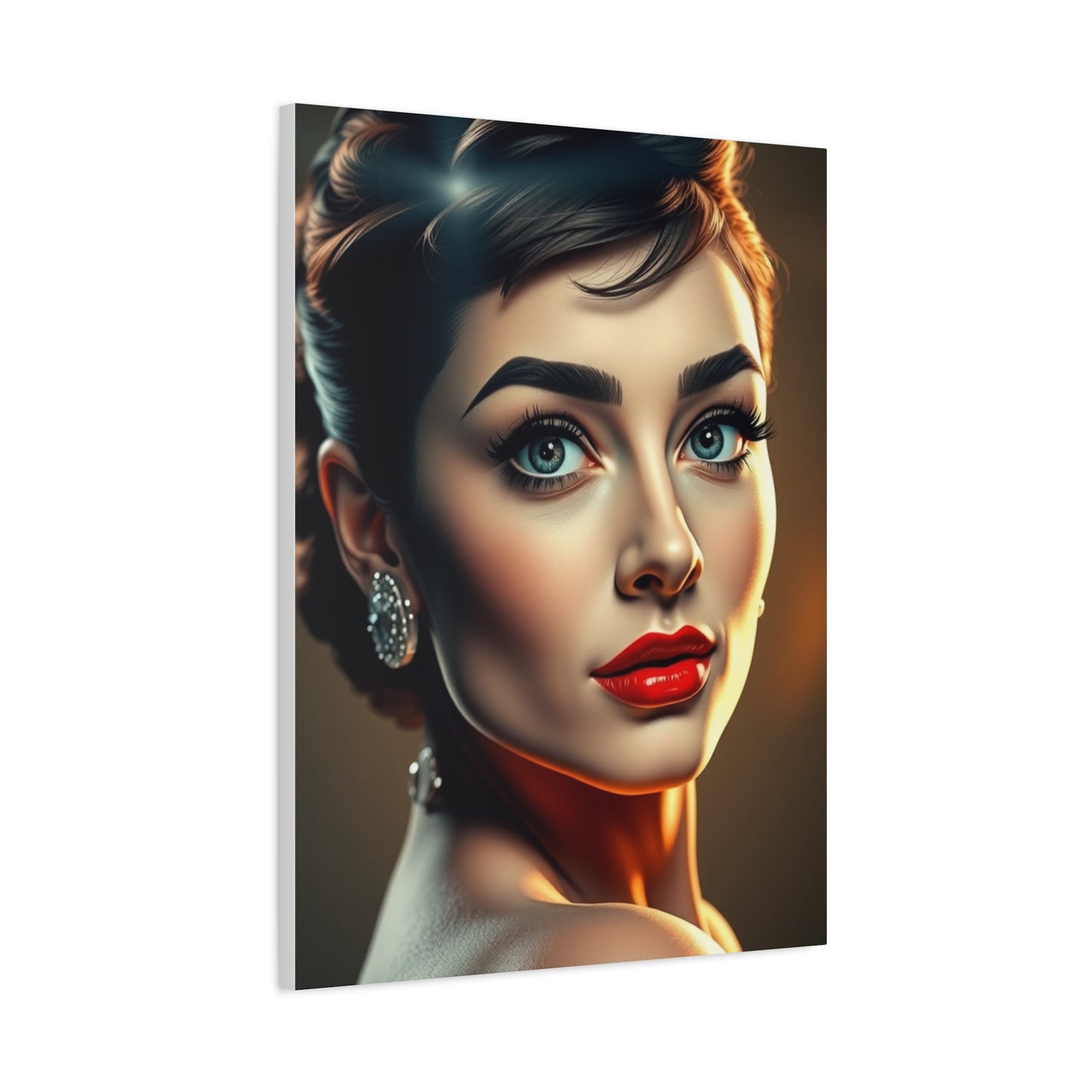 Vision Audrey Hepburn Art Art Wall Art & Canvas Print