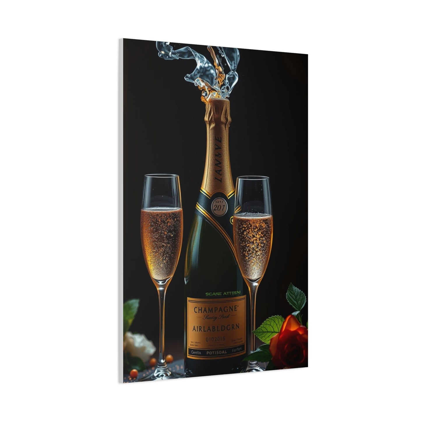 Elite Champagne Art Vision Wall Art & Canvas Print