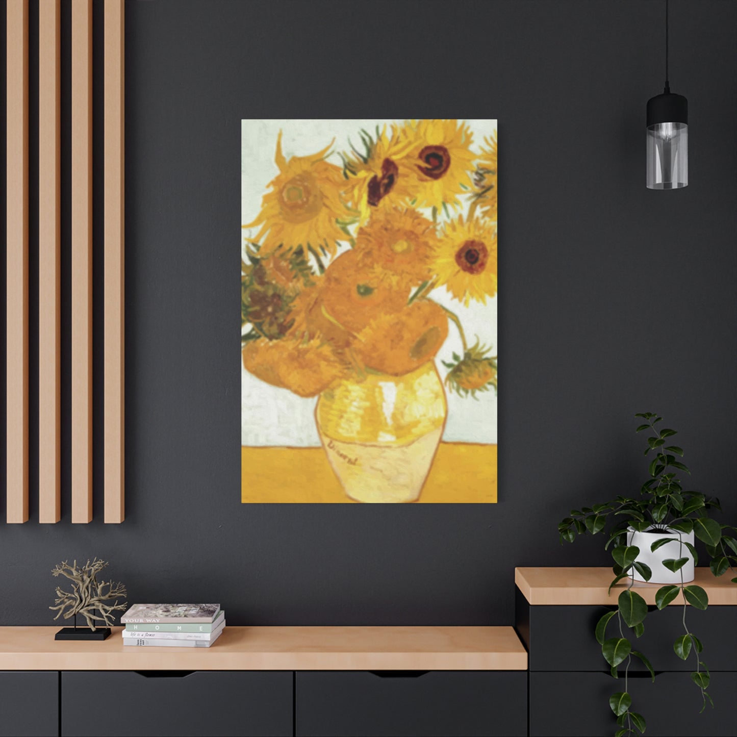 Peirre Sunflower Wall Art & Canvas Prints
