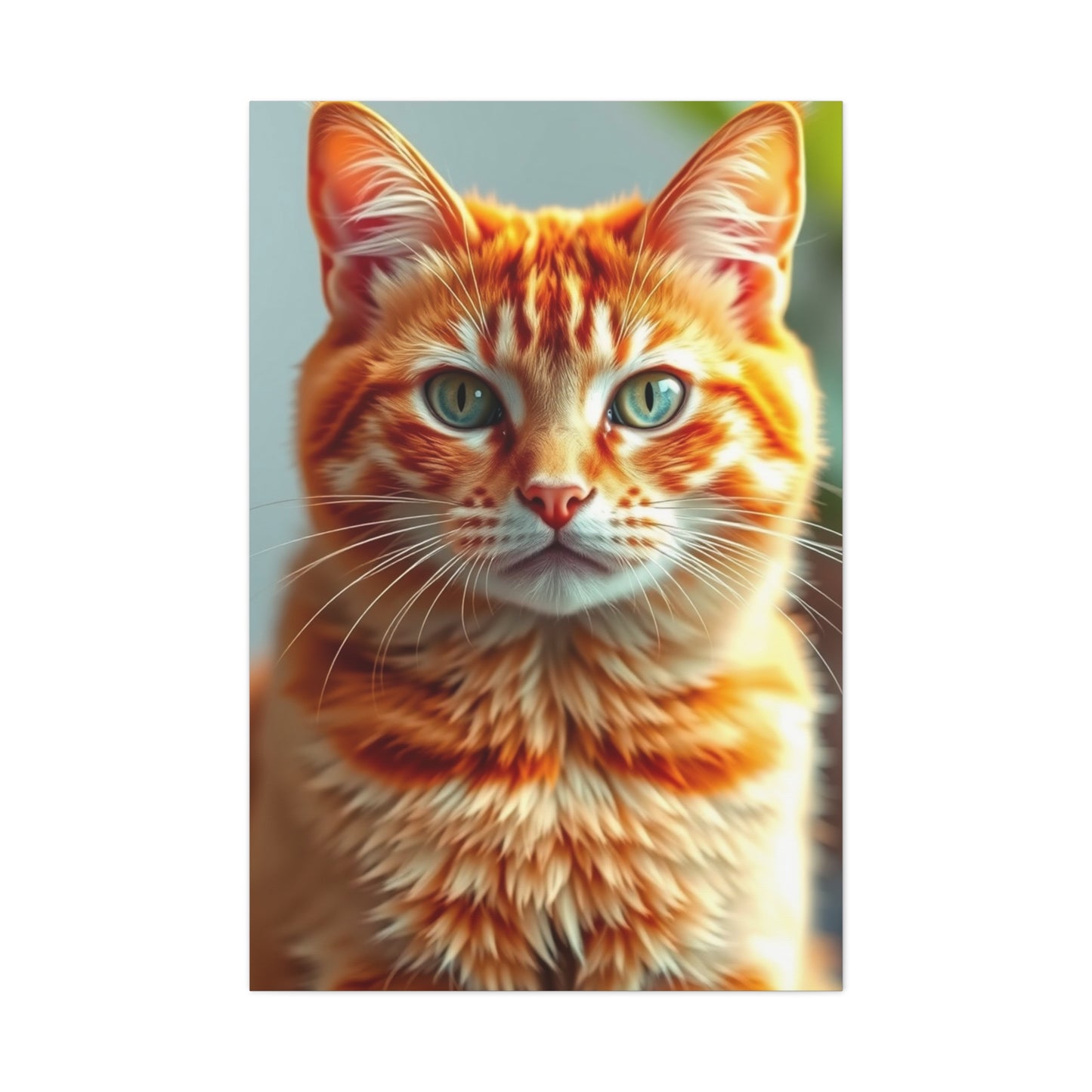Orange Cat Art Supreme Canvas Wall Art & Canvas Print