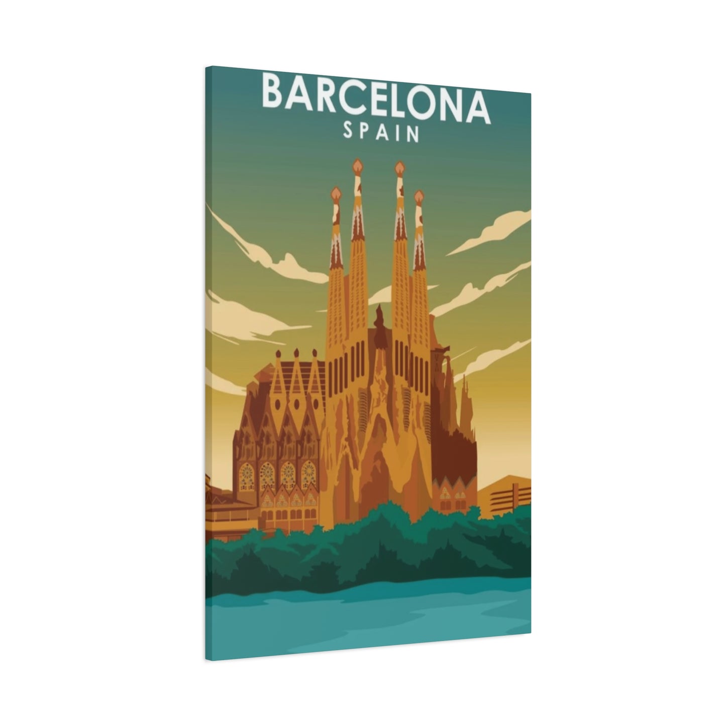 Barcelona Spain Wall Art & Canvas Prints