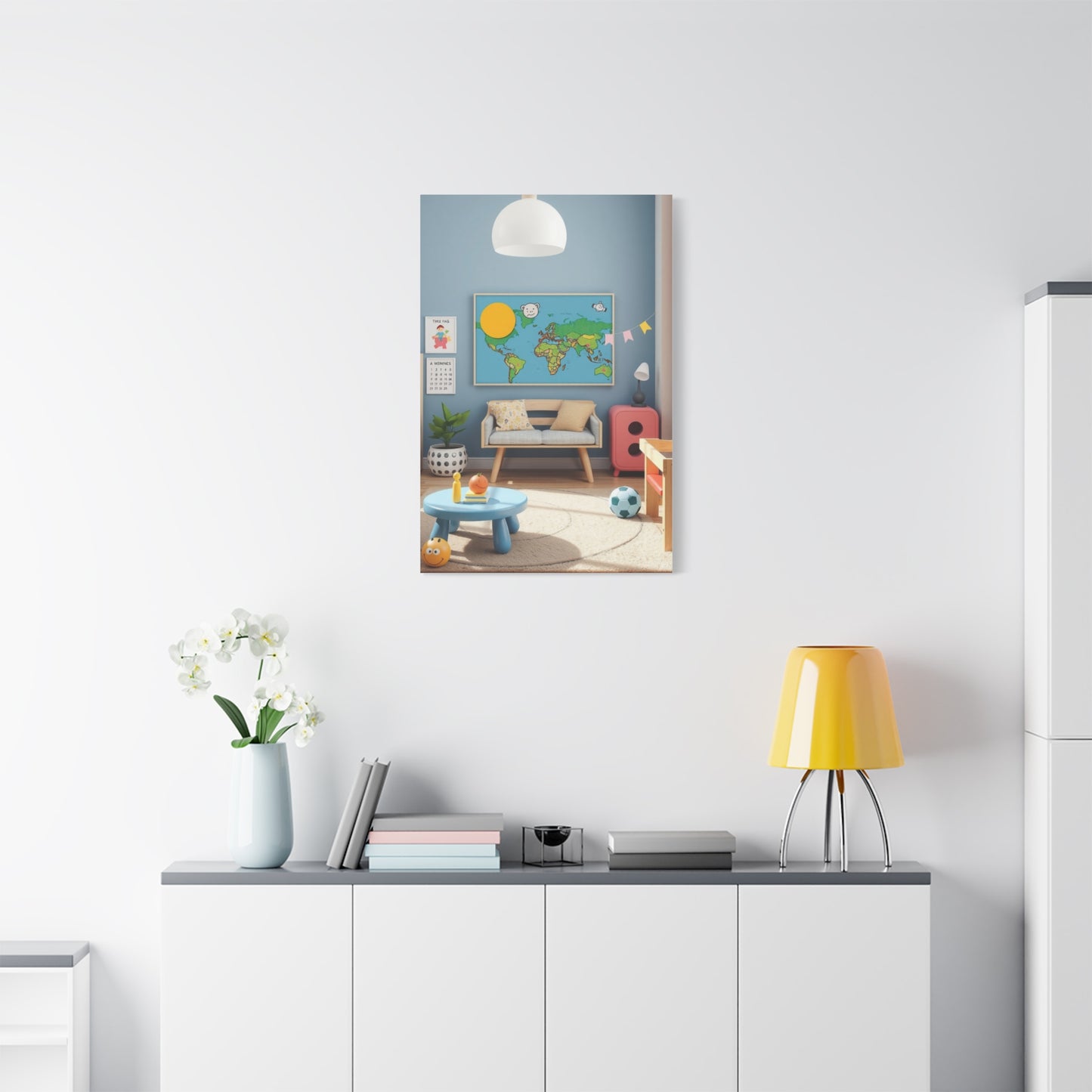 Kids Playroom Art Supreme Canvas Wall Art & Canvas Print