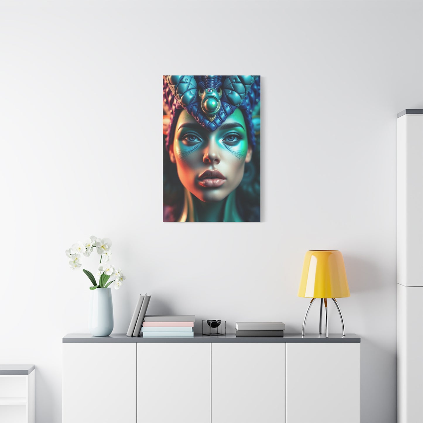 Supreme Blue & Green Collection Wall Art & Canvas Print