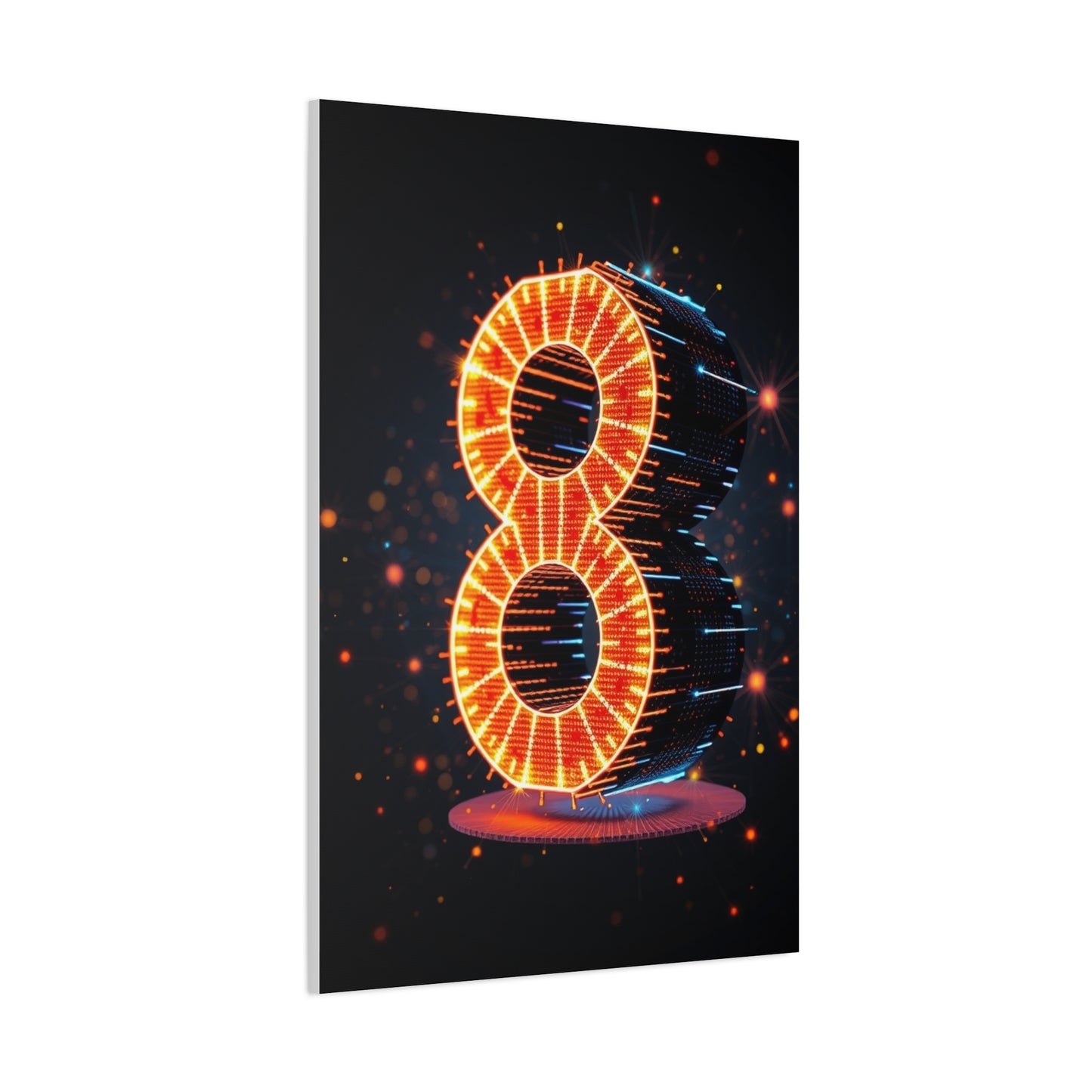 Supreme Numbers Art Wall Art & Canvas Print