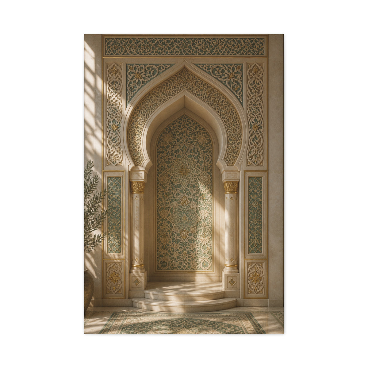 Mihrab Sacred Architectural Niche Wall Art & Canvas Print