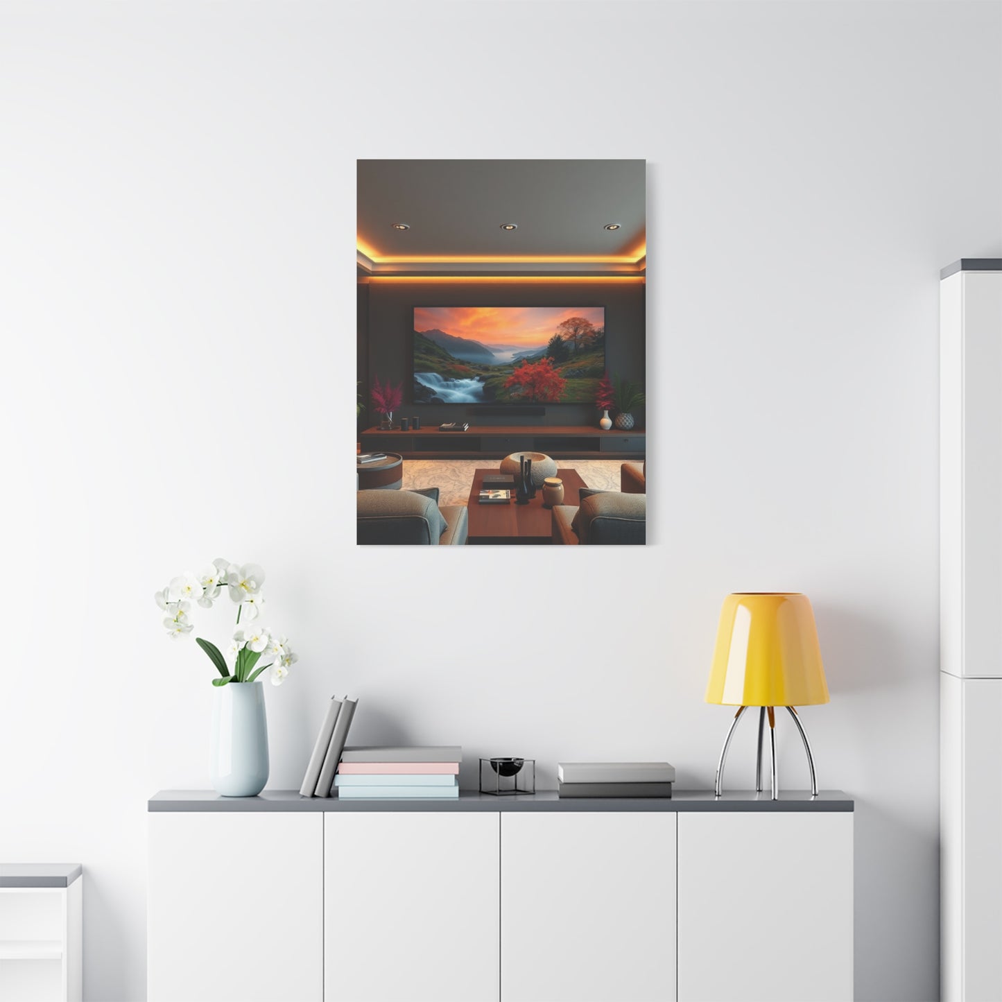 Elite Home Theatre Decor Art Vision Wall Art & Canvas Print