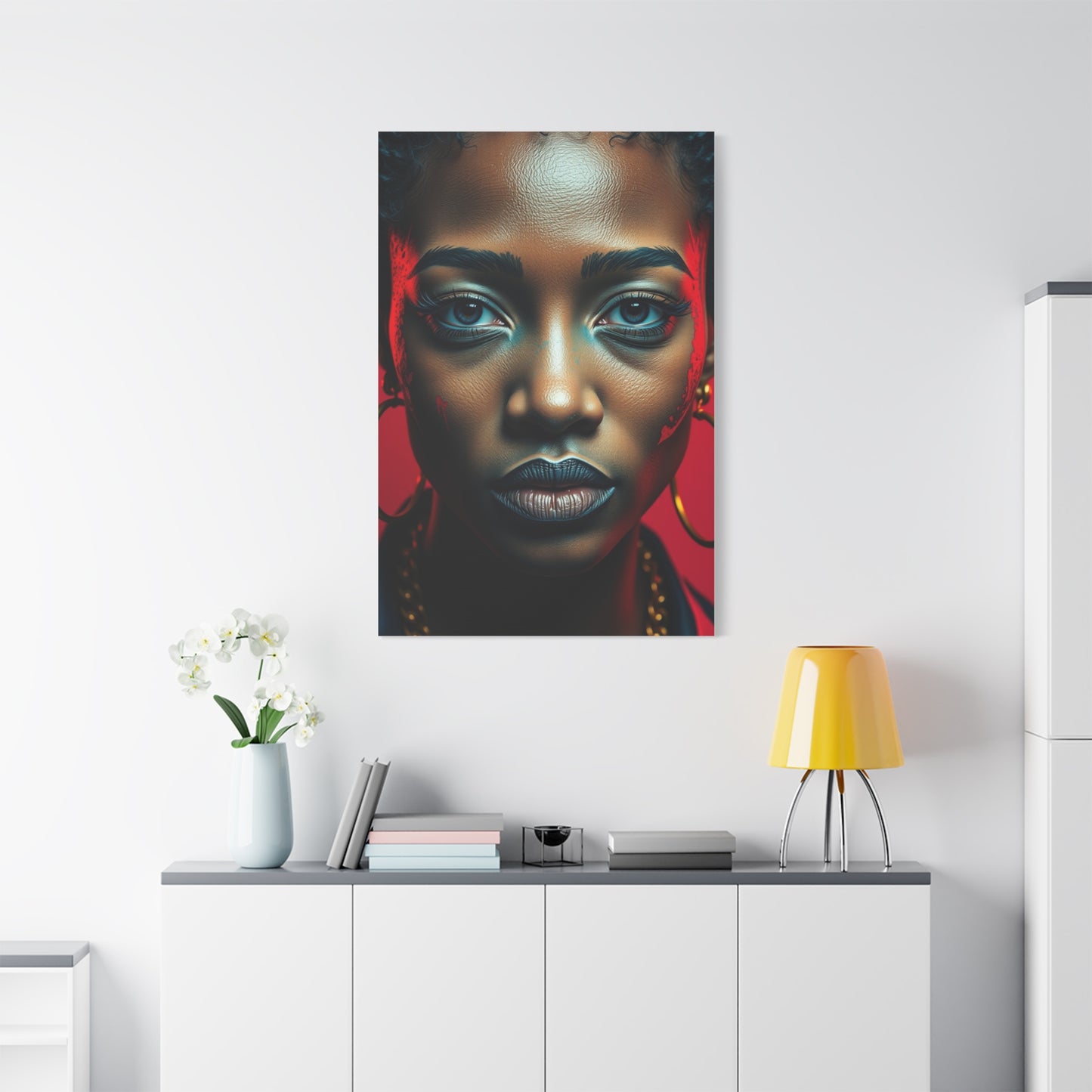 Duchess of Dynamic Hues Wall Art & Canvas Print
